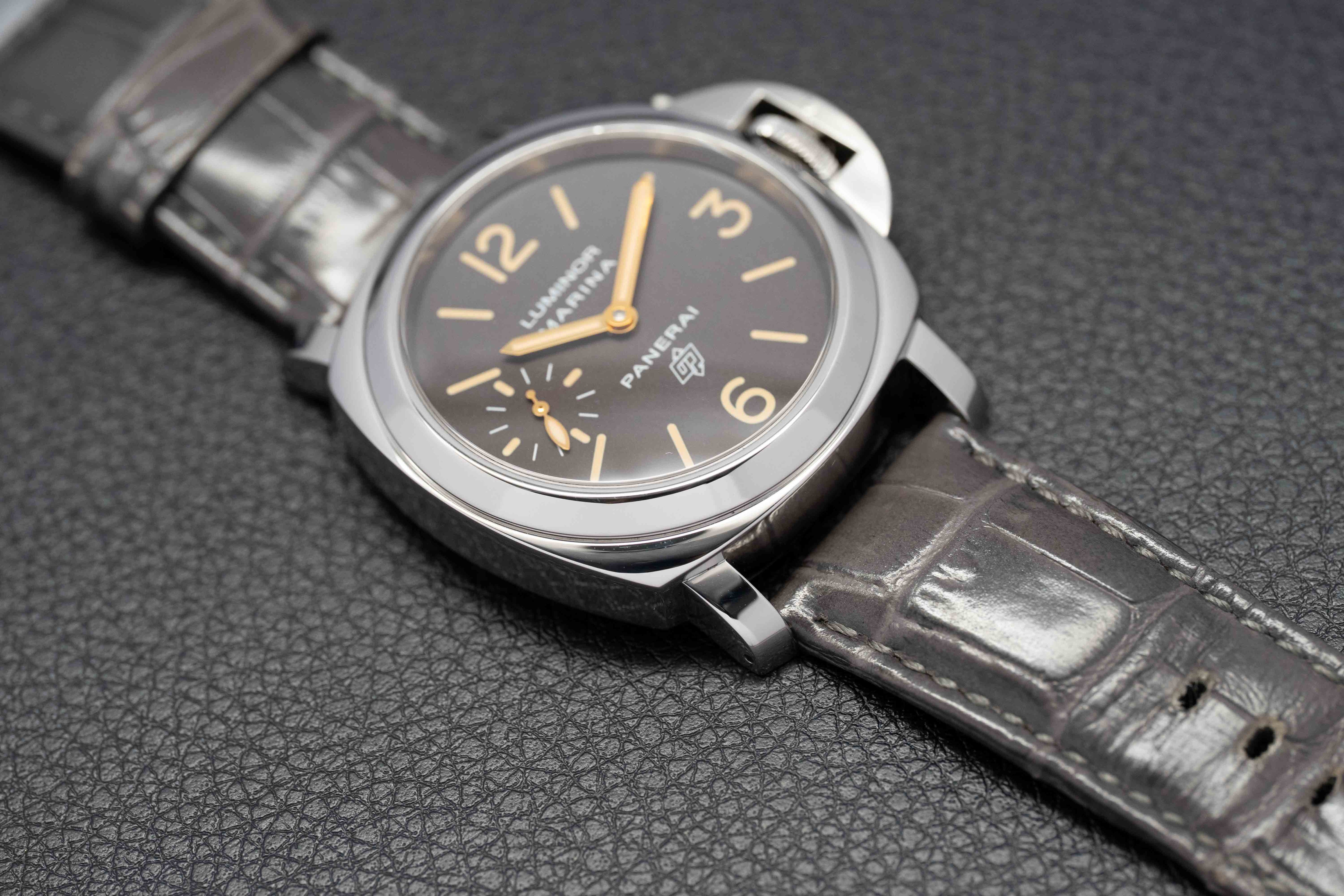 Panerai Luminor Marina 8 Days PAM00632 Black Dial Papers 2016