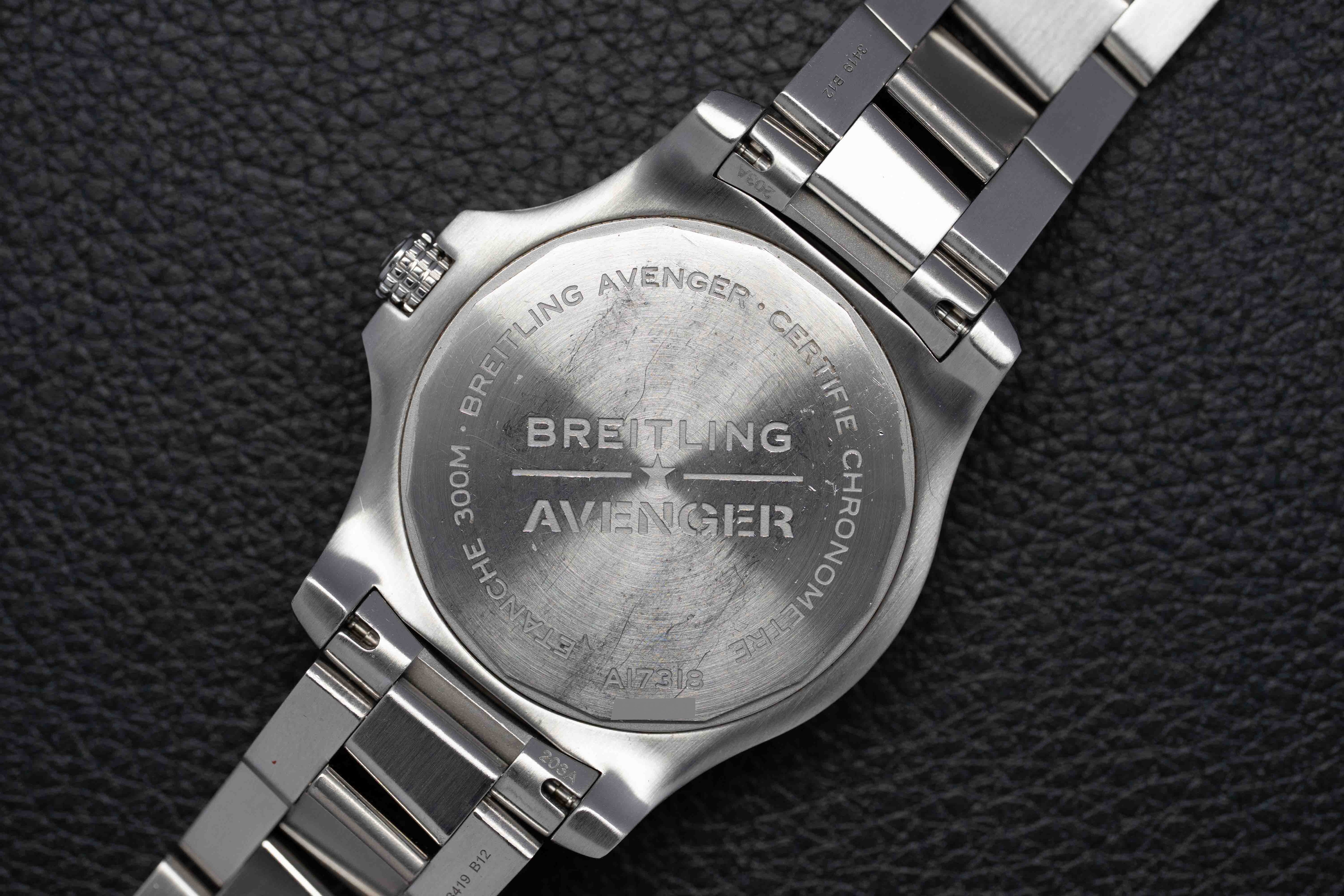 Breitling Avenger Automatic 43 A17318 Black Dial 2020 Papers
