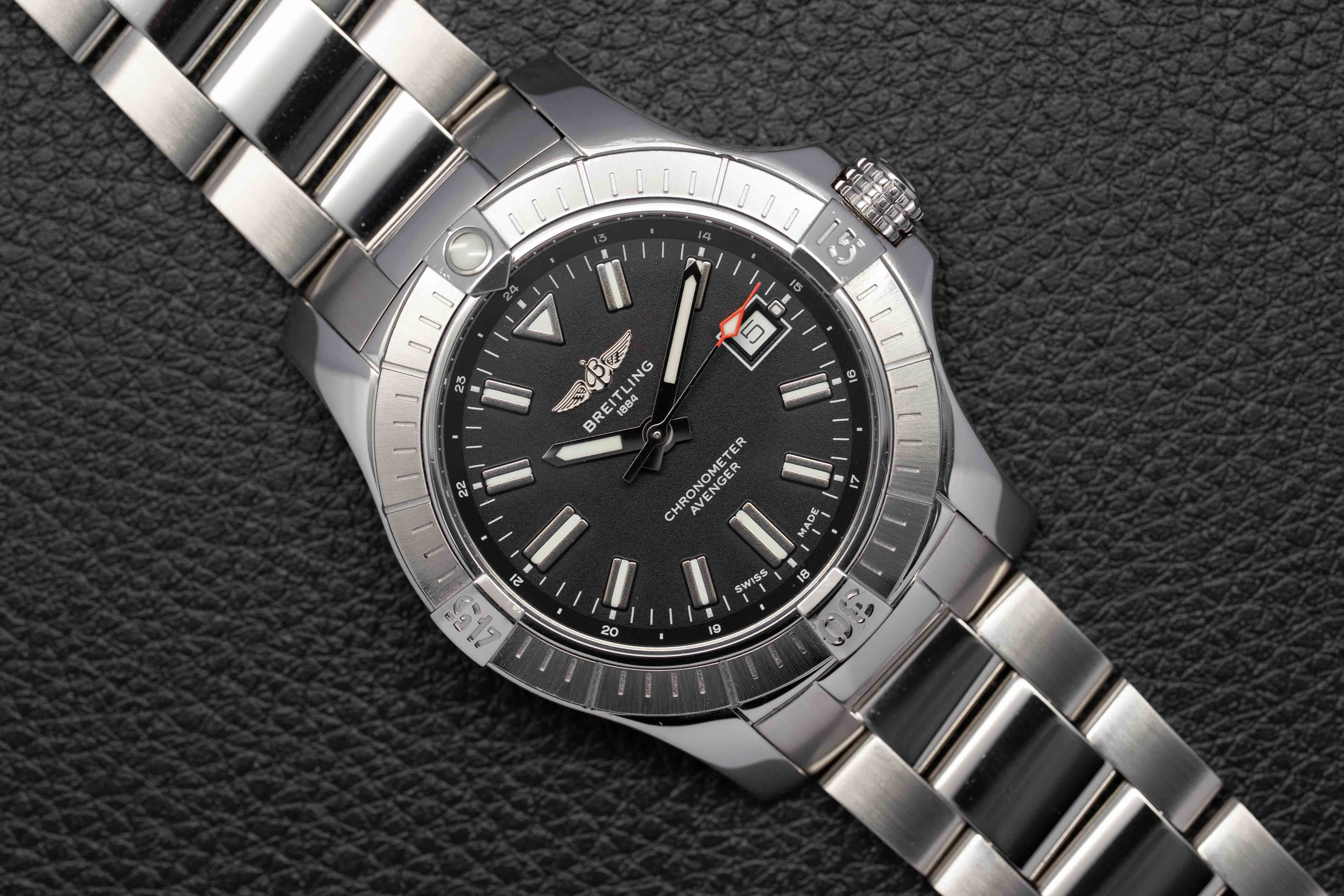 Breitling Avenger Automatic 43 A17318 Black Dial 2020 Papers