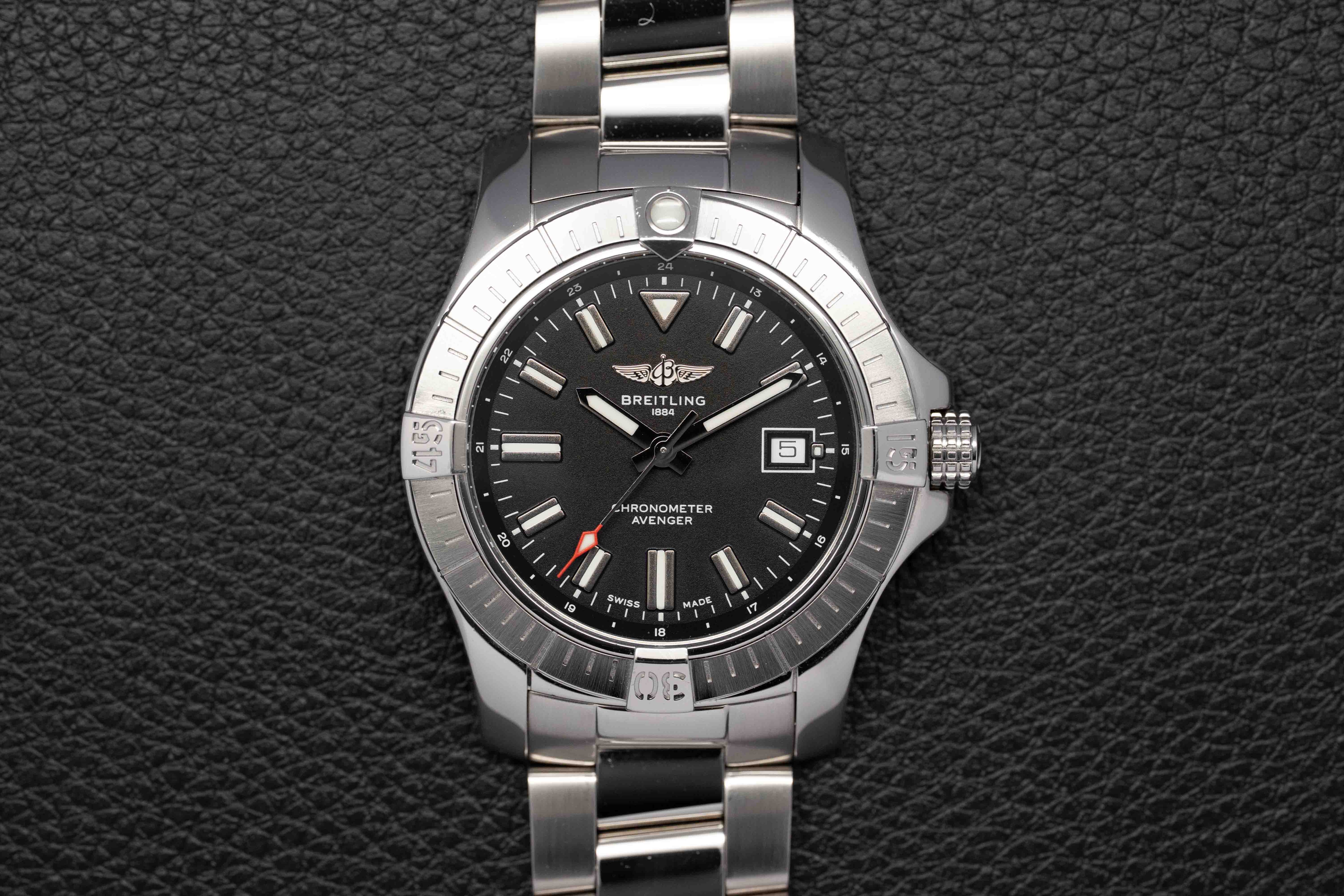 Breitling Avenger Automatic 43 A17318 Black Dial 2020 Papers