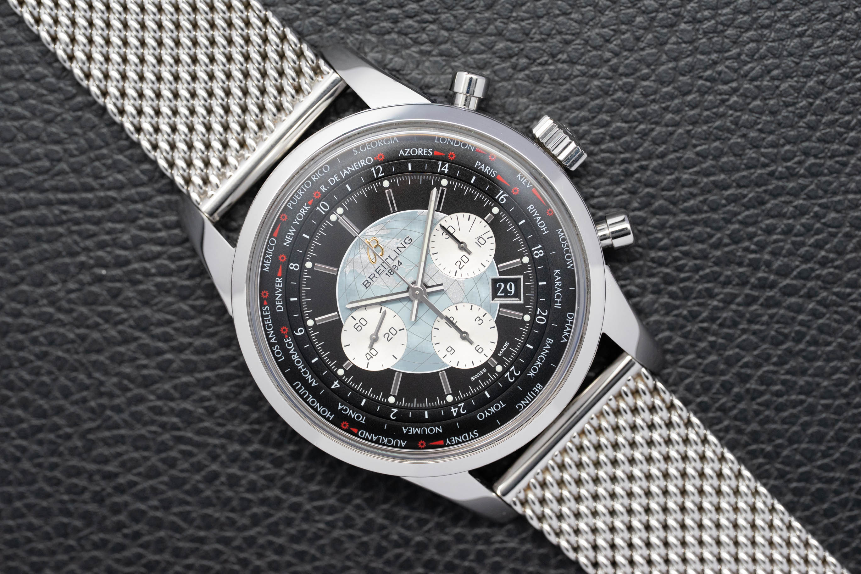 Breitling Transocean Unitime AB0510 Fullset 2013 Box+Papers