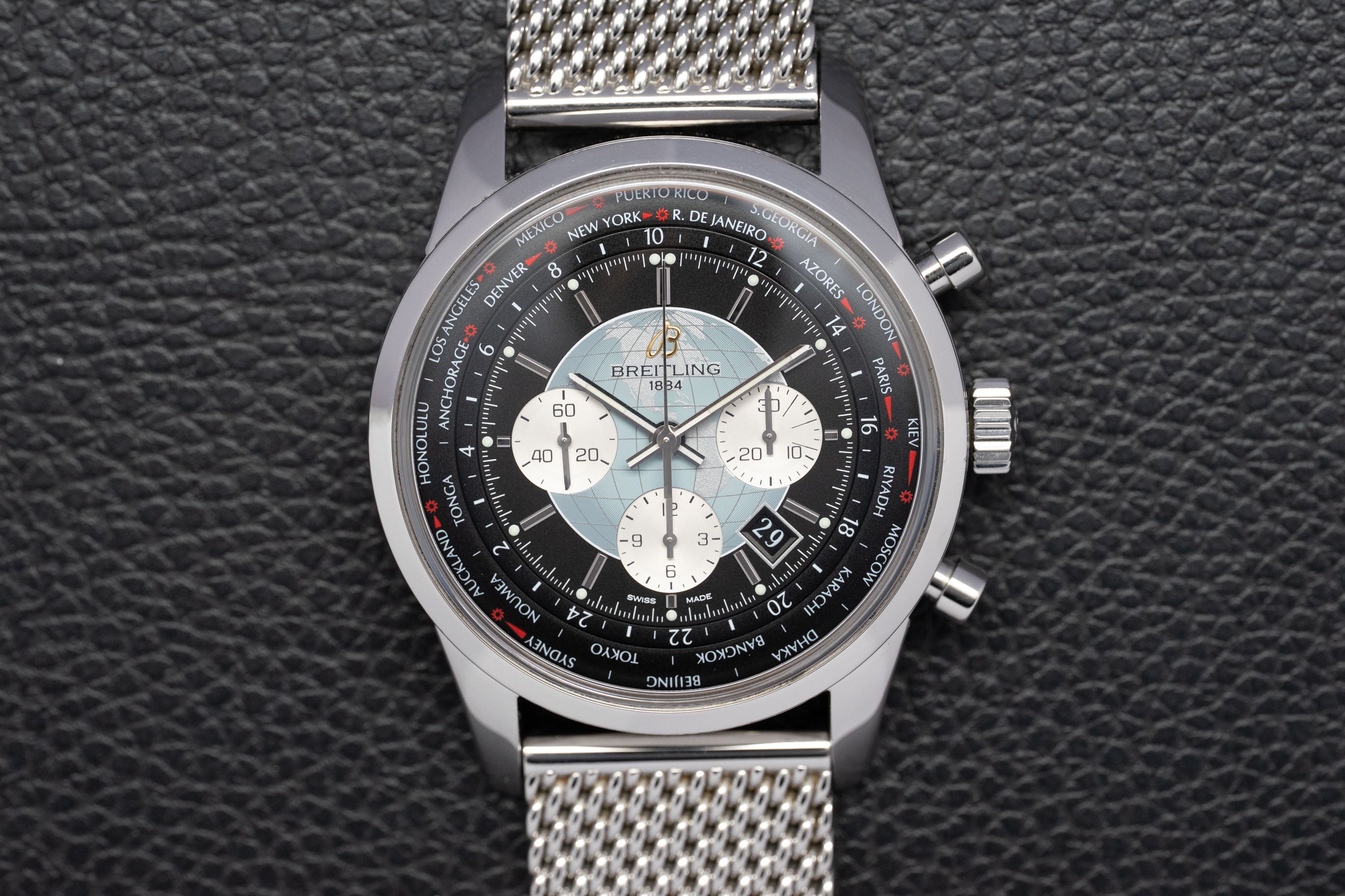 Breitling Transocean Unitime AB0510 Fullset 2013 Box+Papers