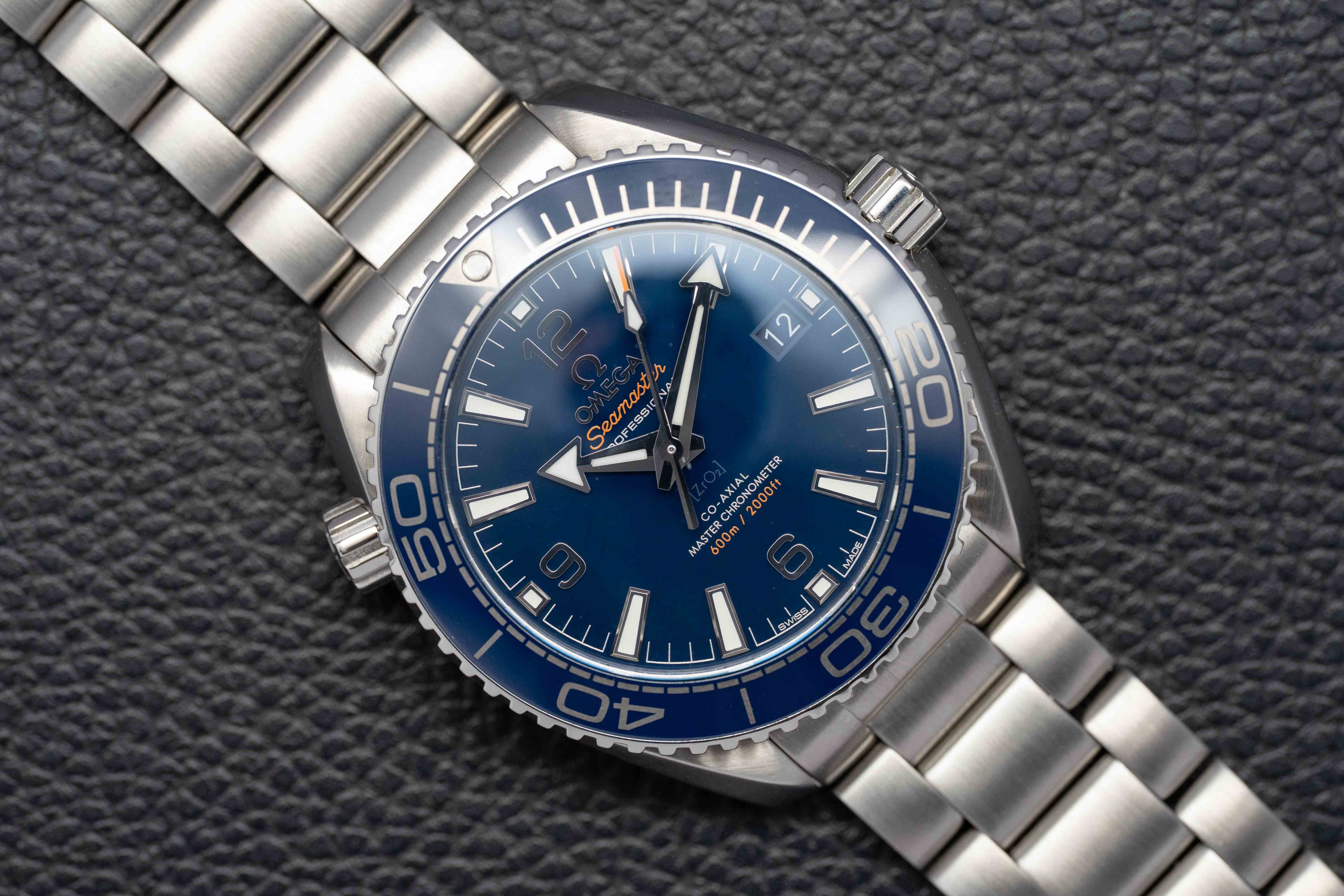 Omega Seamaster Planet Ocean 215.30.40.20.03.001 Blue Dial 2022 Papers