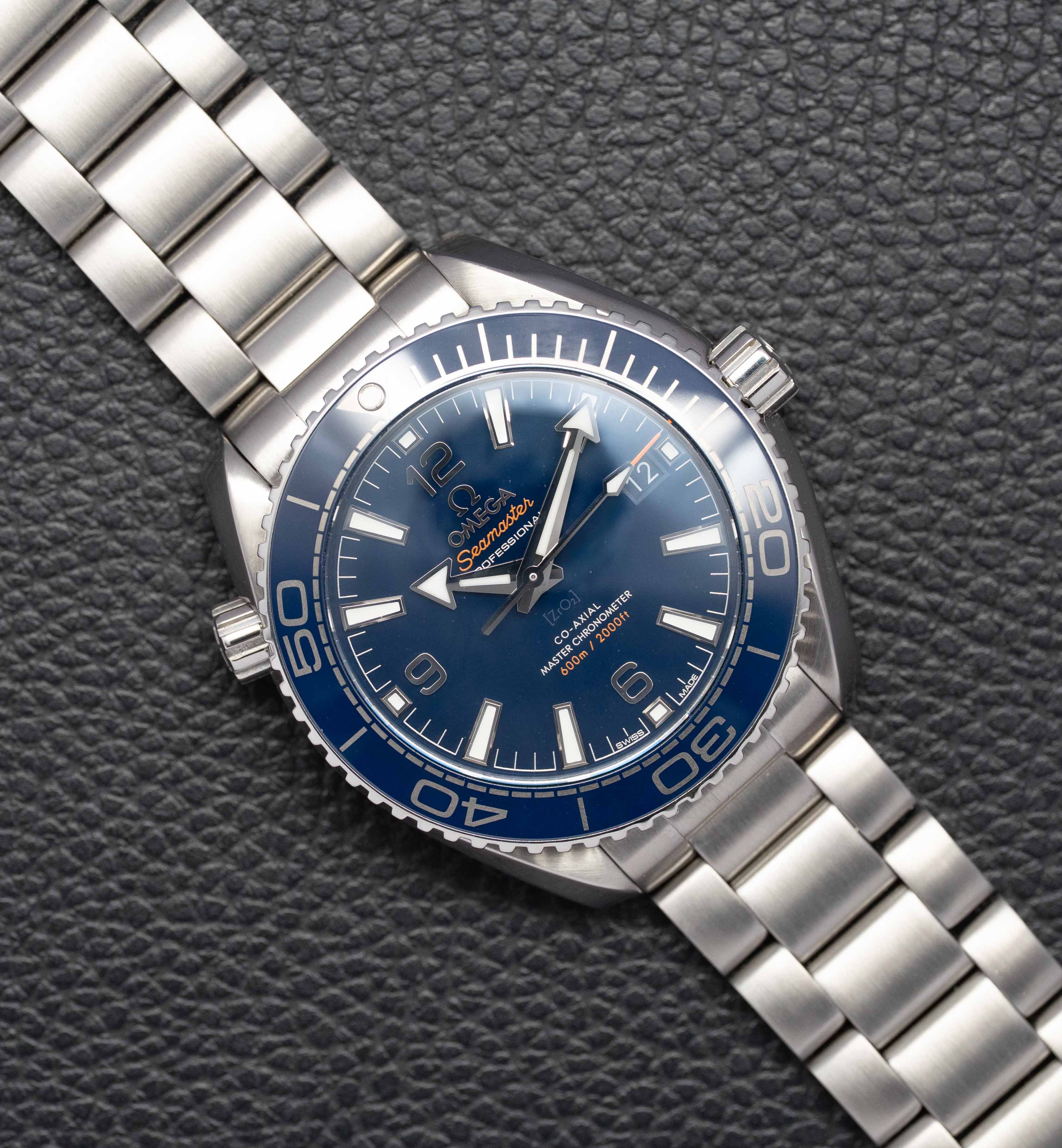 Omega Seamaster Planet Ocean 215.30.40.20.03.001 Blue Dial 2022 Papers