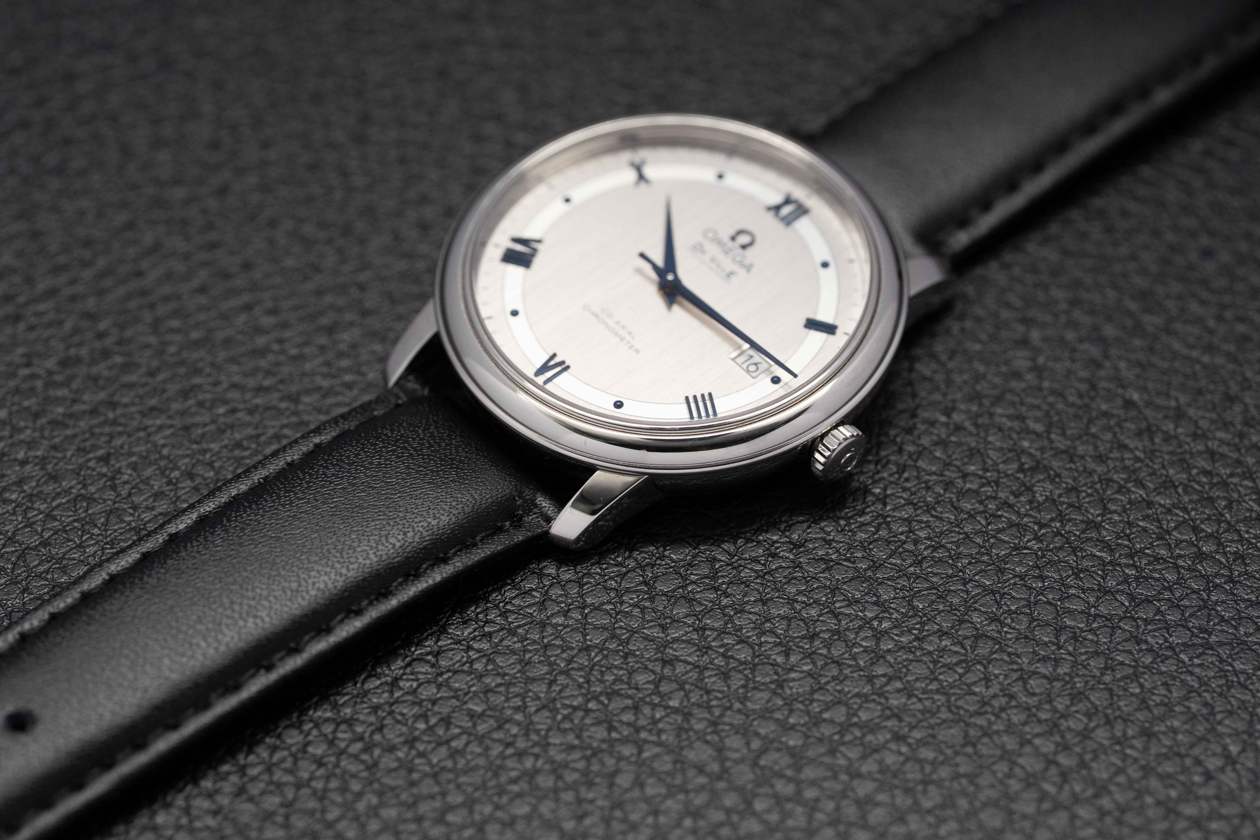 Omega De Ville Prestige 424.13.40.20.02.003 Silver Dial 2018 Papers