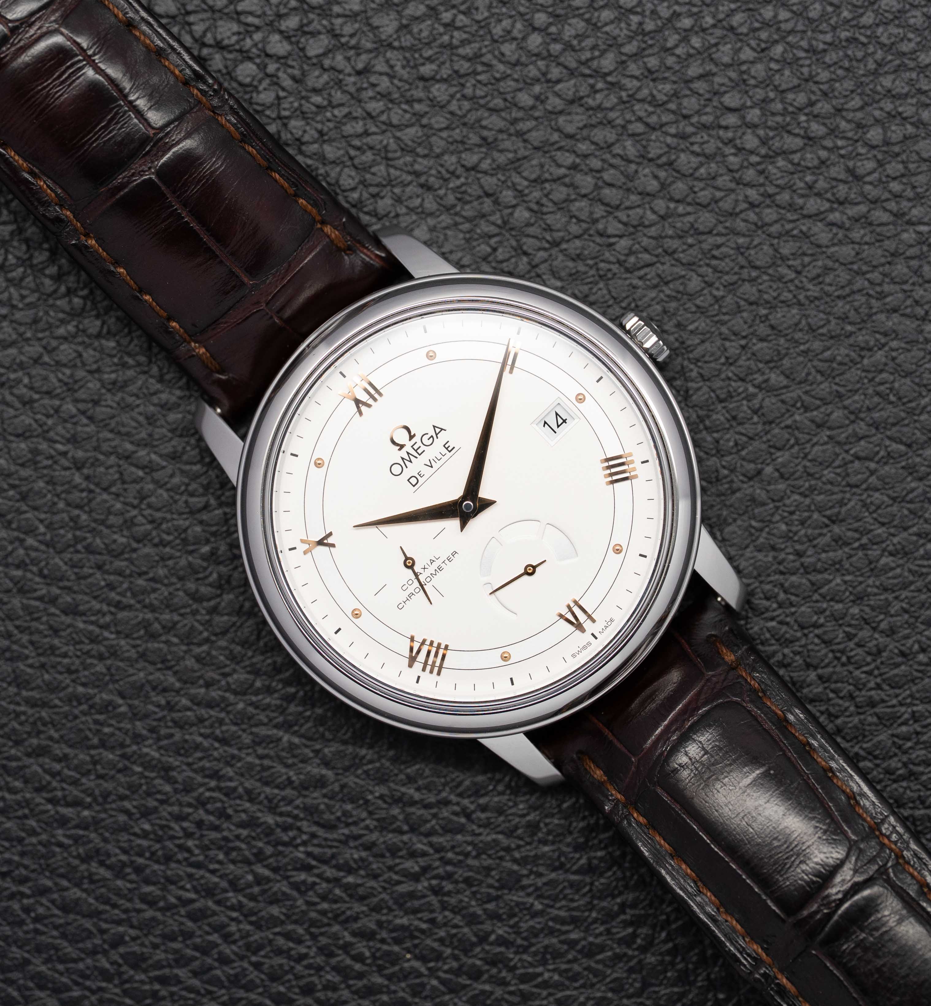 Omega De Ville Prestige Power Reserve 424.13.40.21.02.002 Fullset 2021 Box+Papers