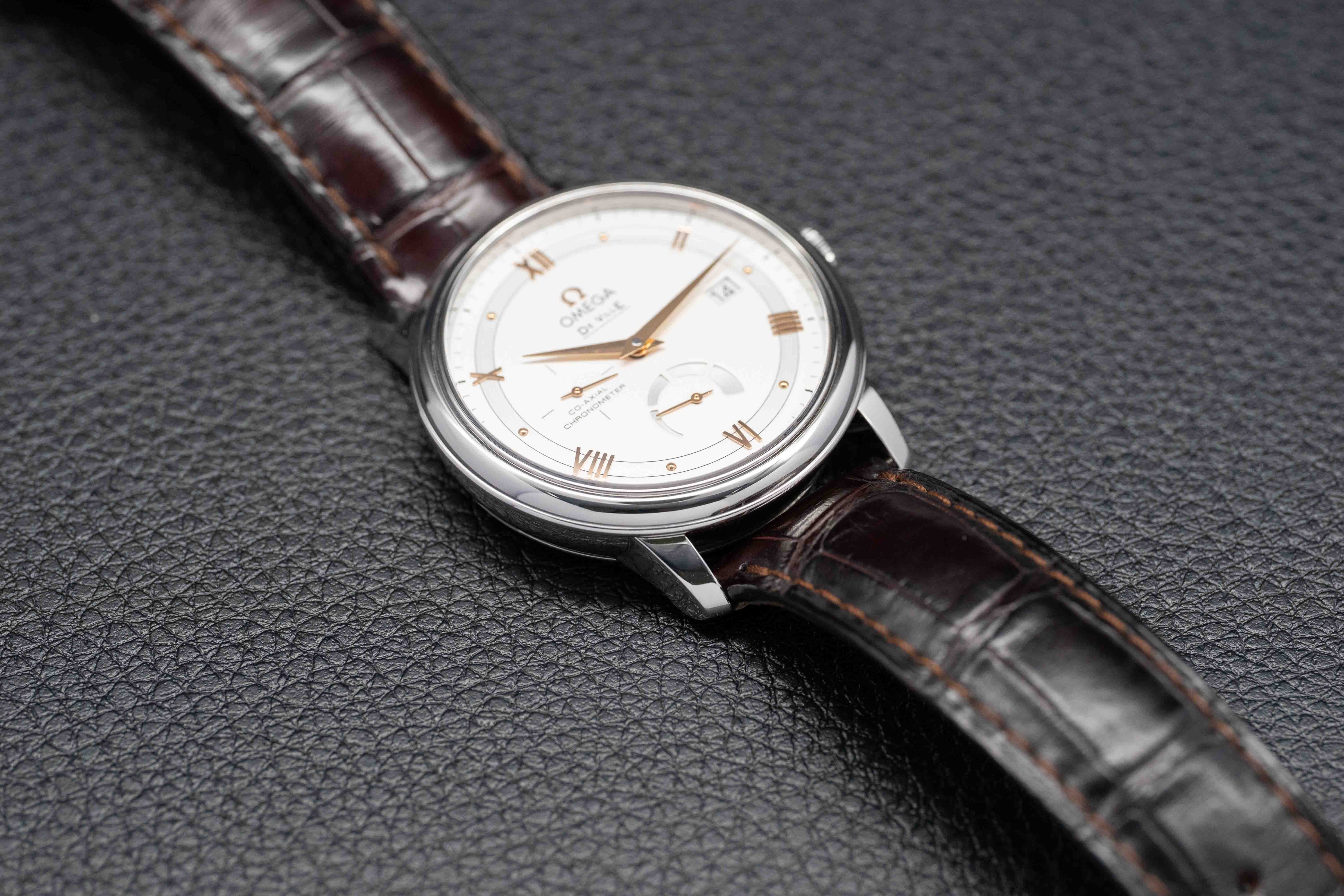 Omega De Ville Prestige Power Reserve 424.13.40.21.02.002 Fullset 2021 Box+Papers