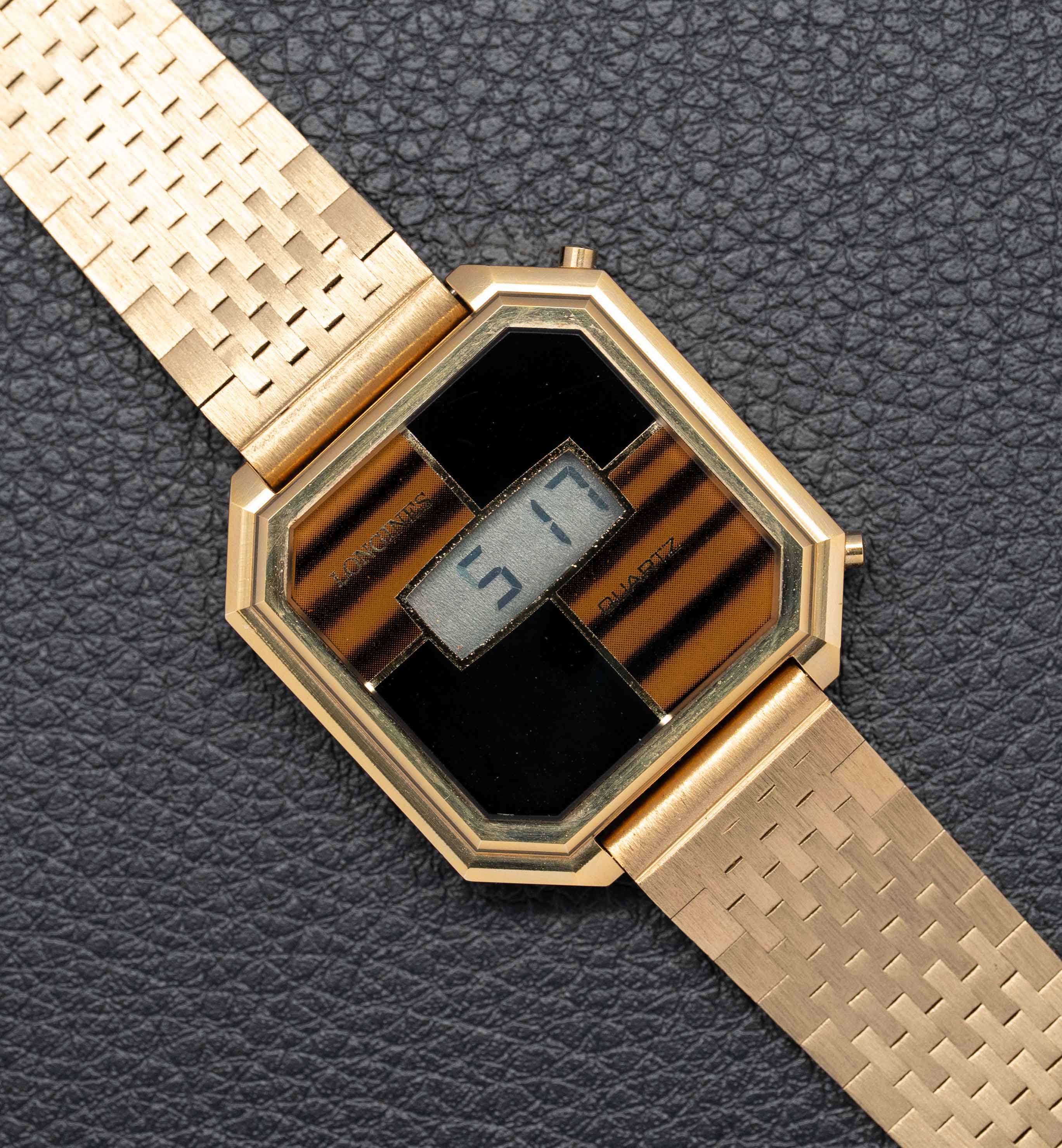Longines Conquest 9229-LCD Brown Dial Tiger Eye