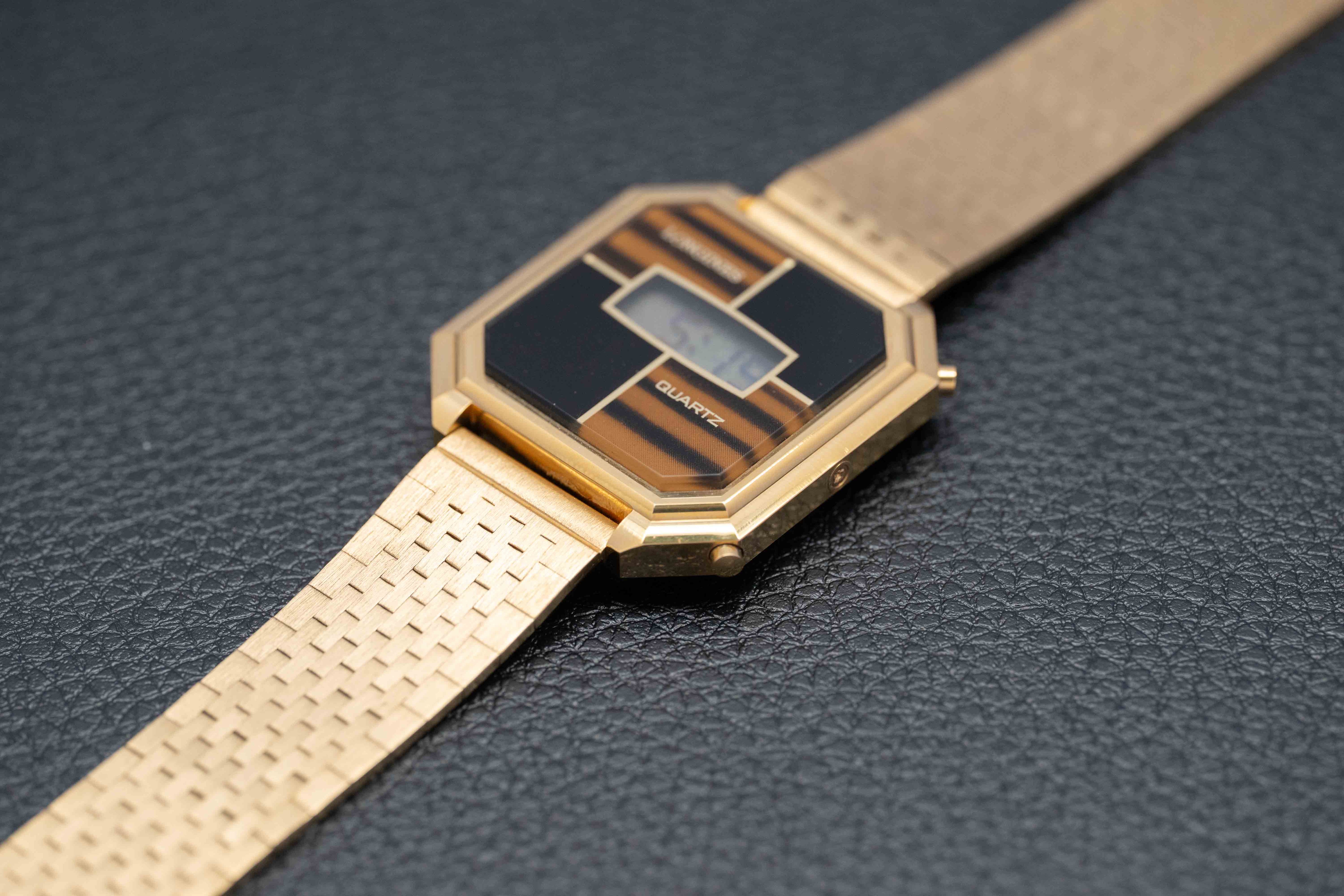 Longines Conquest 9229-LCD Brown Dial Tiger Eye