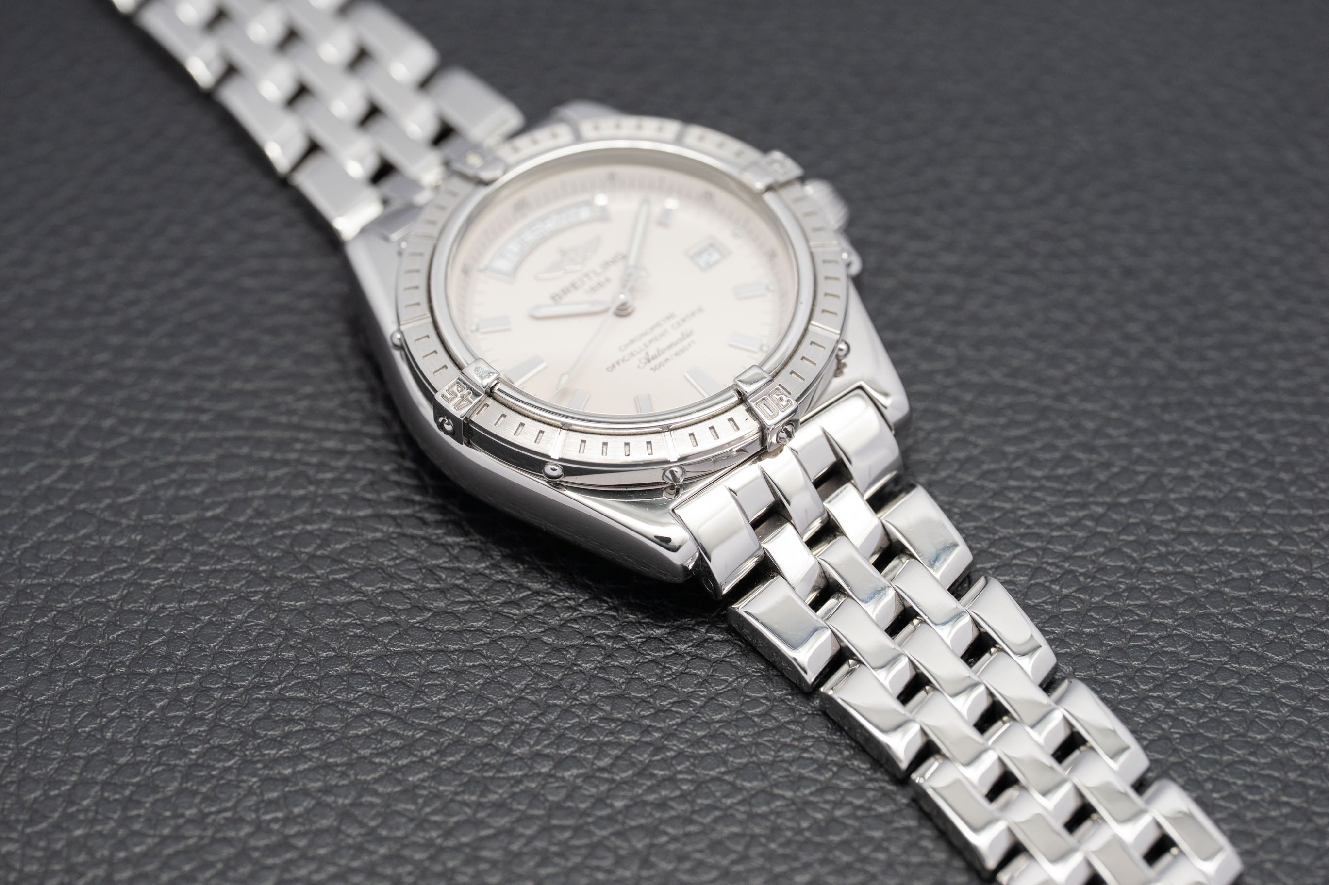 Breitling Colt Automatic A45355 Silver Dial 2005