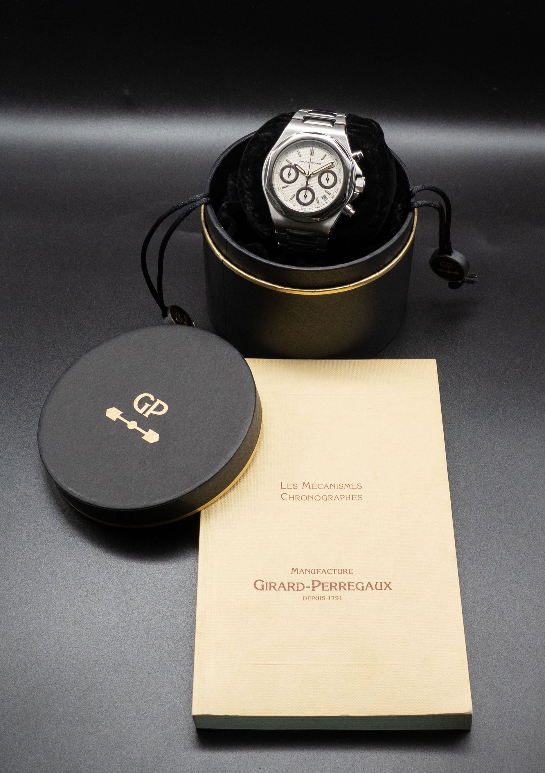 Girard-Perregaux Laureato Olympico 80170 Fullset 2000 Box+Papers