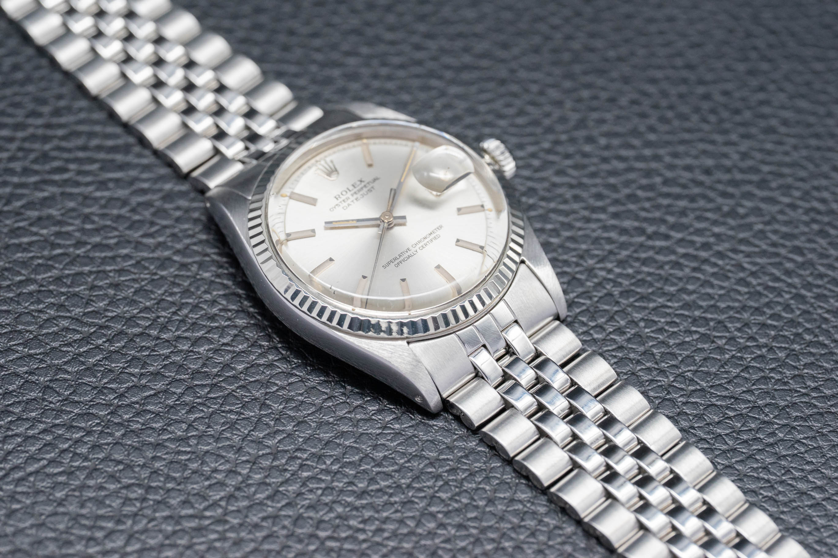 Rolex Datejust 36 1601 Silver Dial 1970