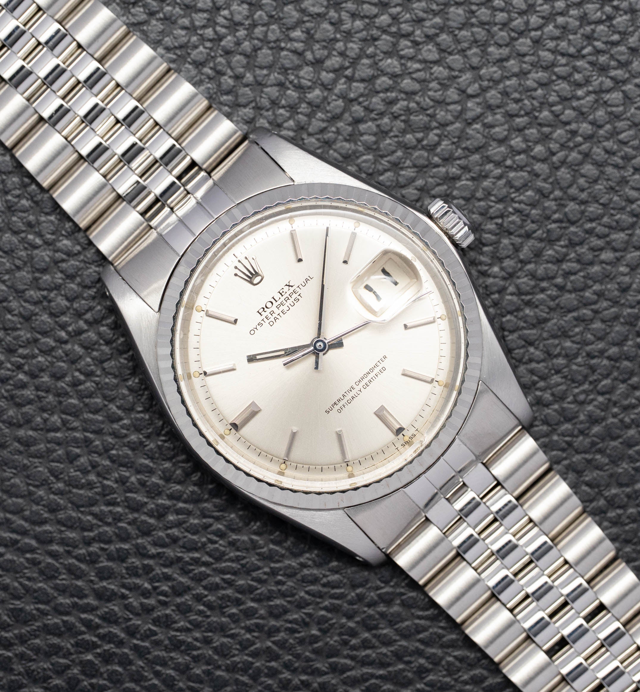 Rolex Datejust 1601 Silver Dial 1969