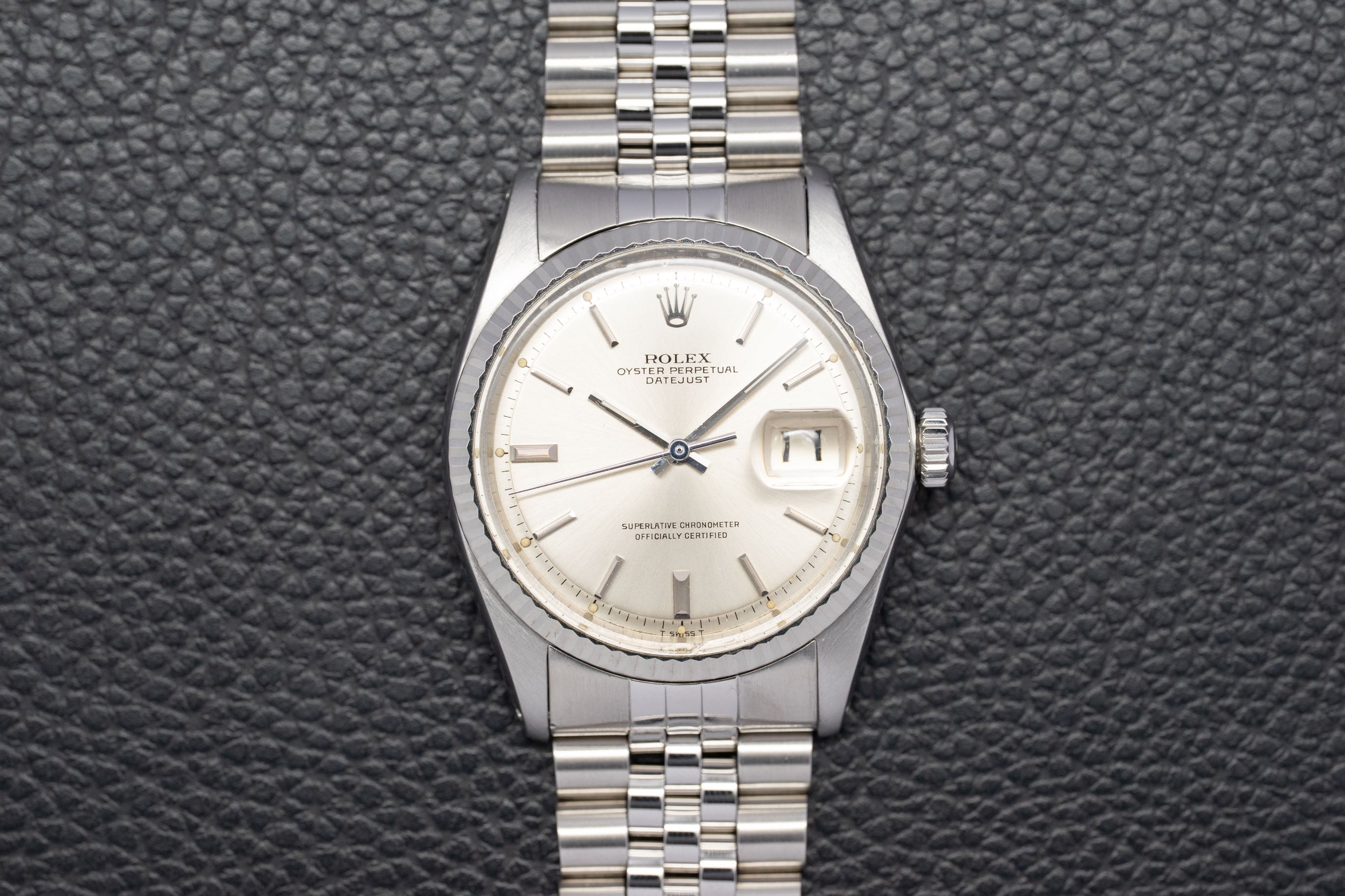 Rolex Datejust 1601 Silver Dial 1969