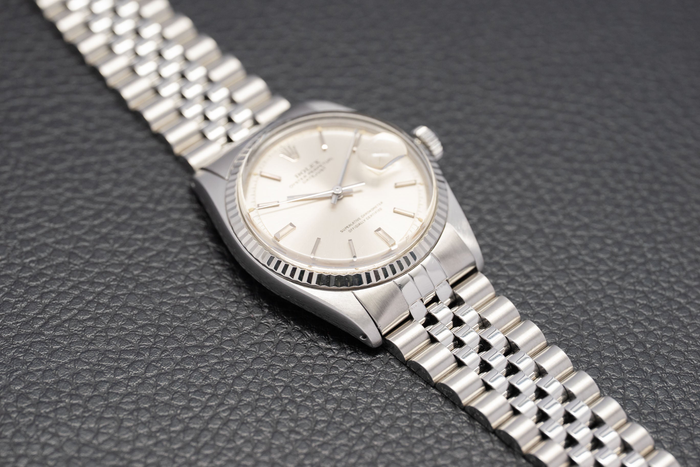 Rolex Datejust 1601 Silver Dial 1969