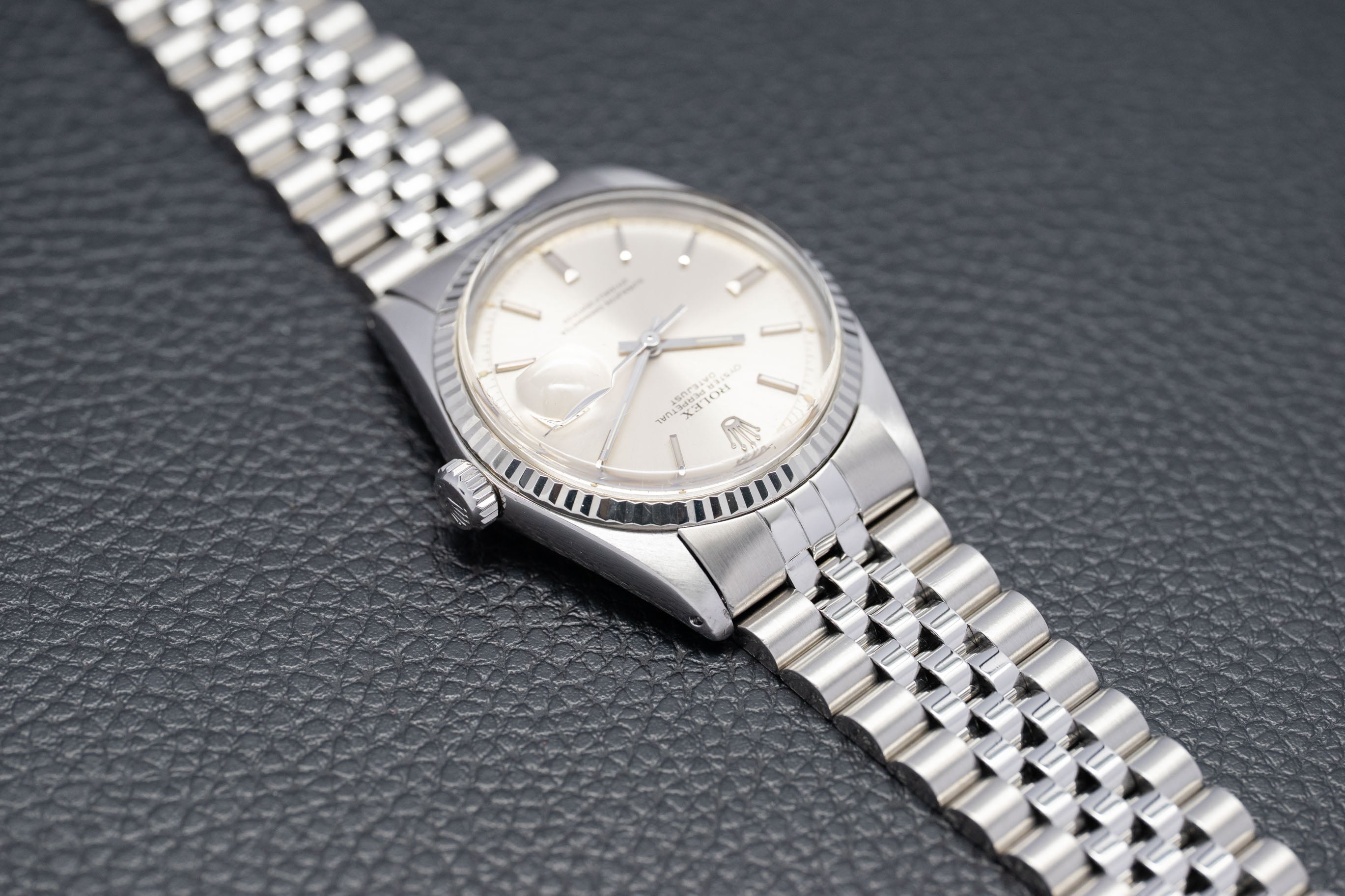 Rolex Datejust 1601 Silver Dial 1969