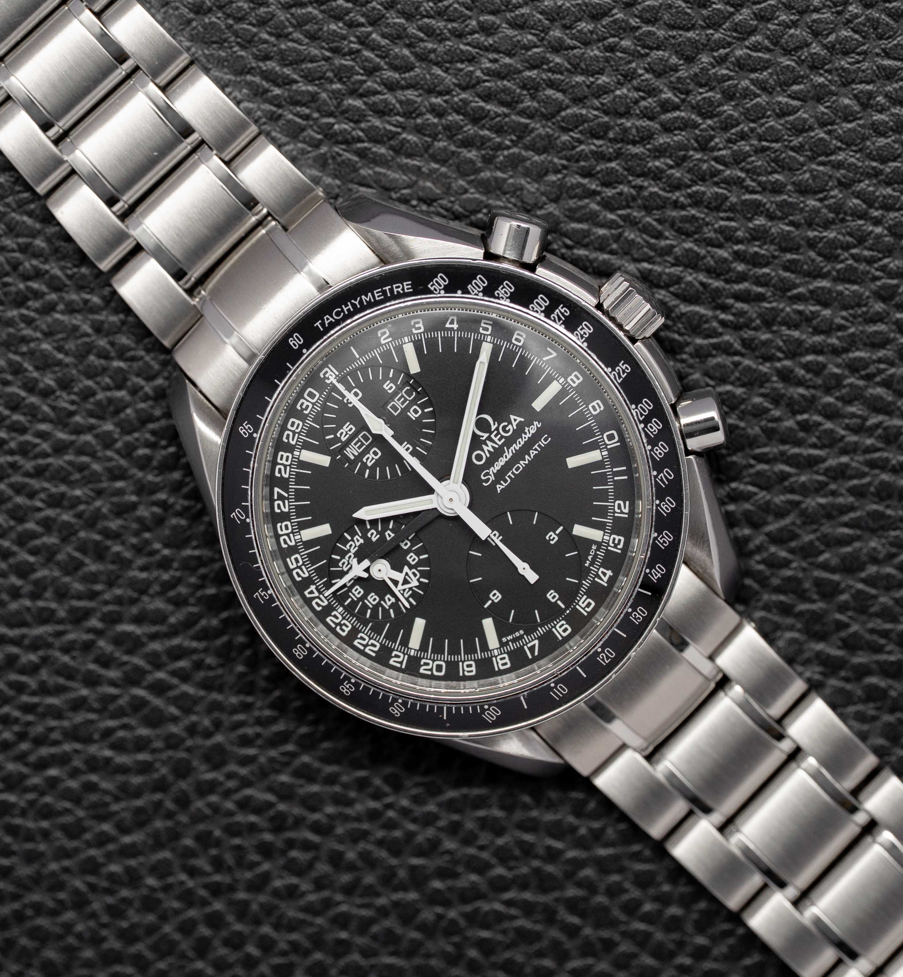 Omega Speedmaster Day Date 3520.50 Black Dial 1998