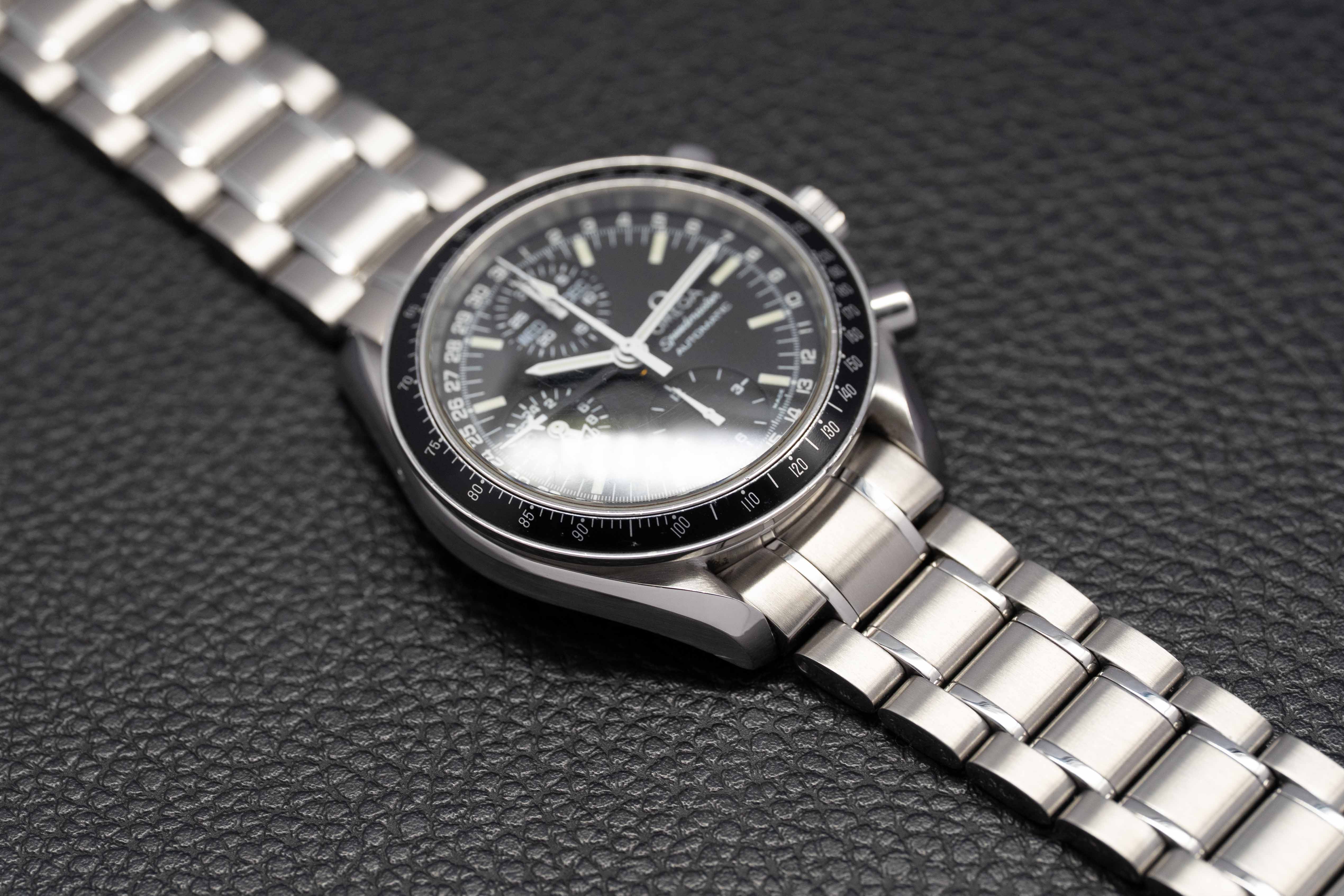 Omega Speedmaster Day Date 3520.50 Black Dial 1998
