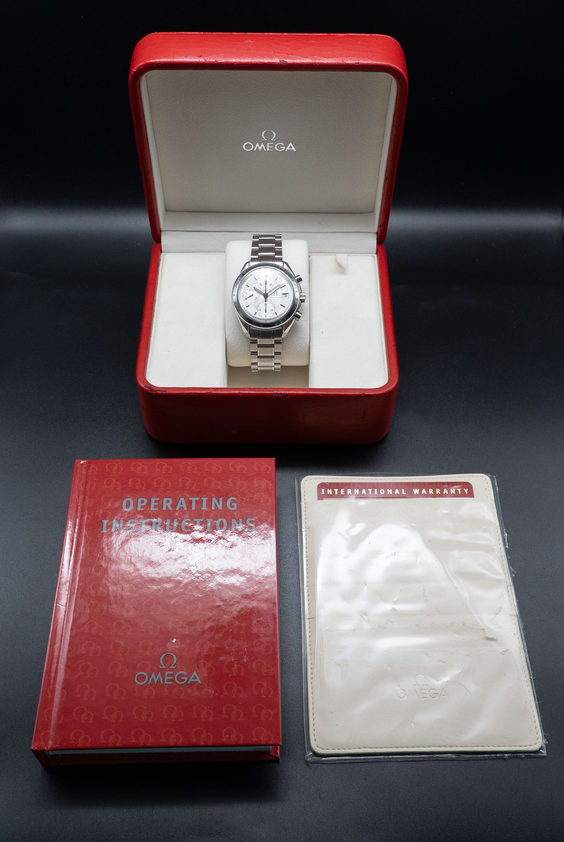 Omega Speedmaster Date 3513.30 Fullset 2005 Box+Papers