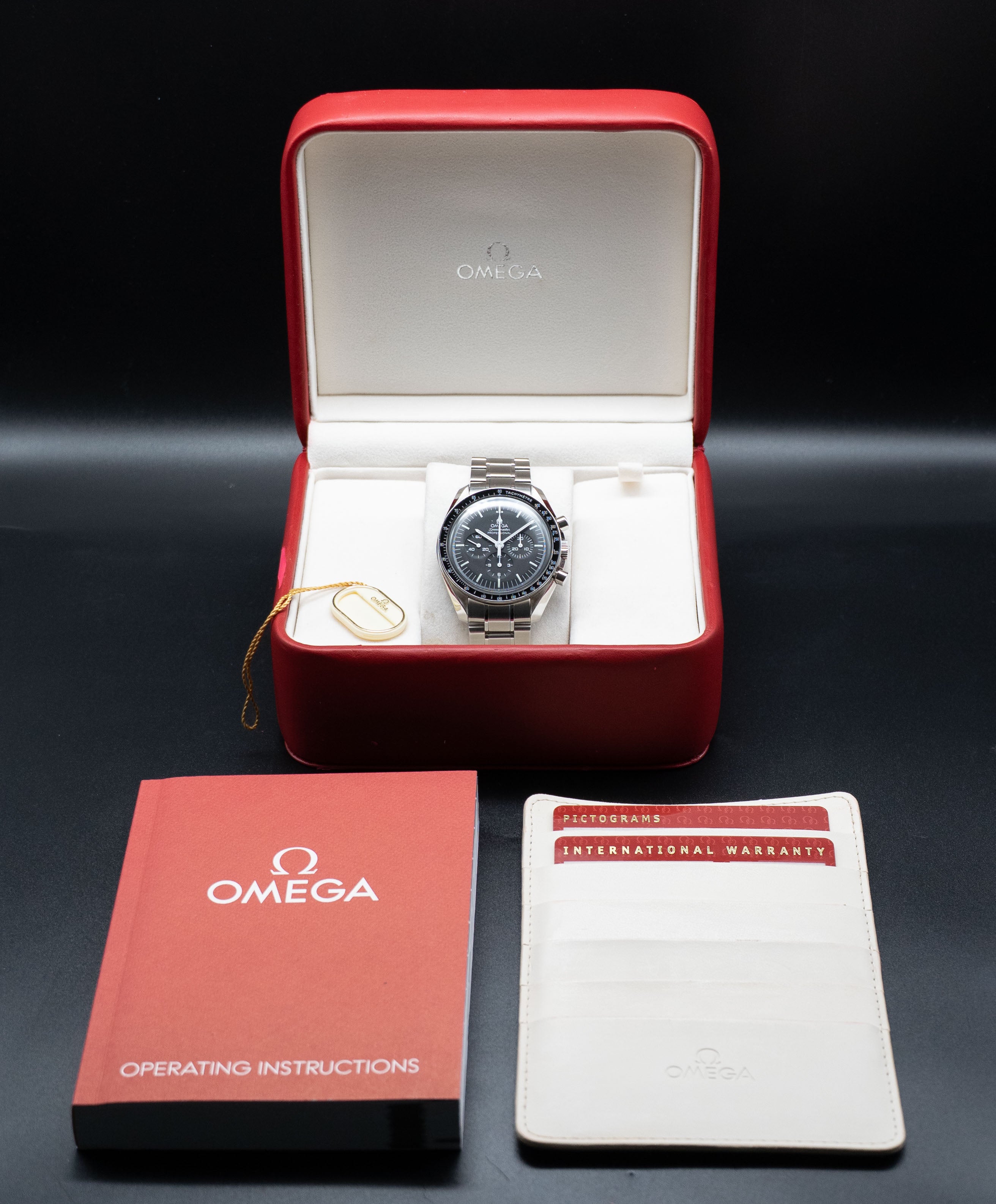 Omega Speedmaster Moonwatch 3570.50 Fullset 2008 Box+Papers