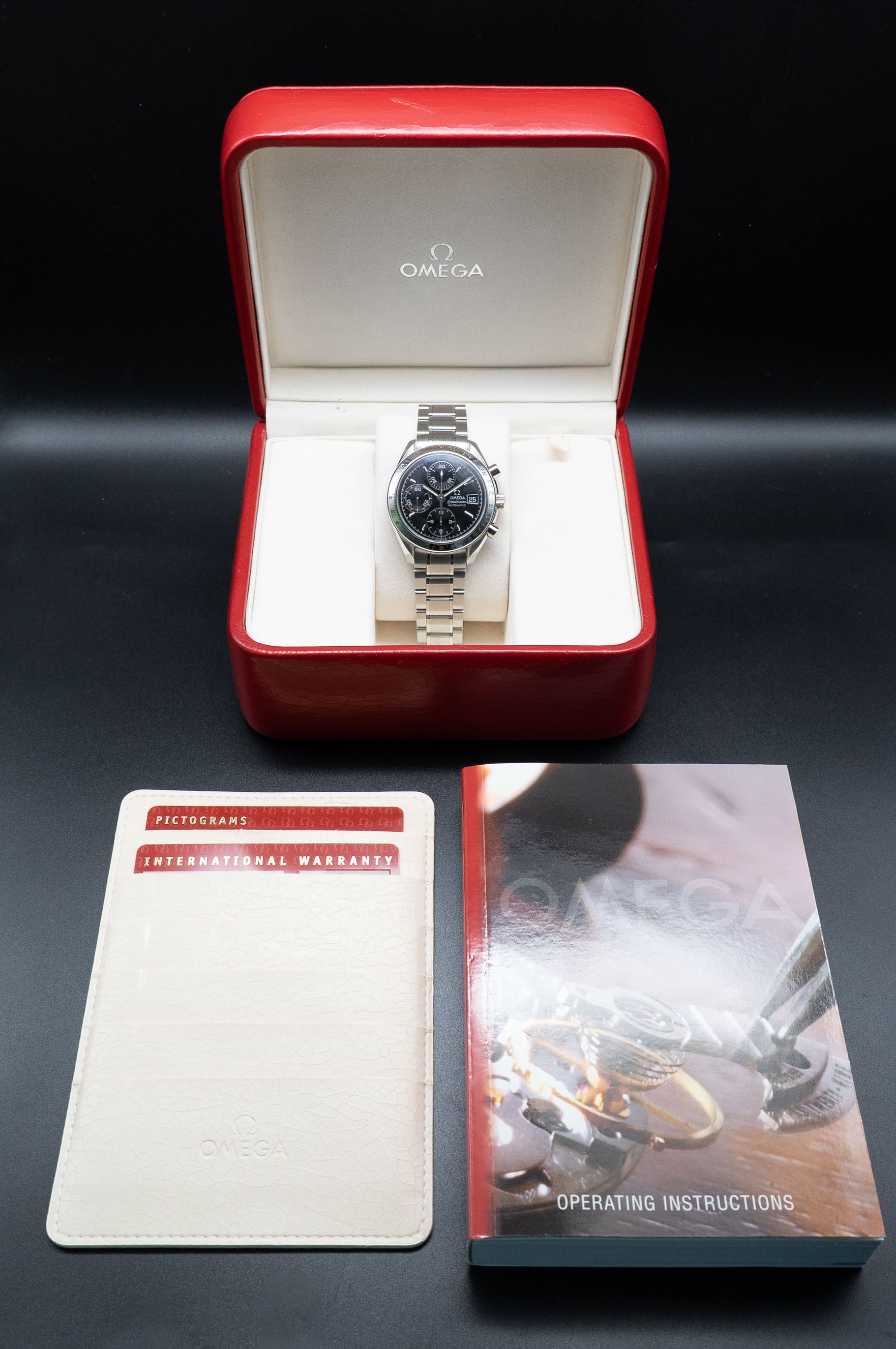 Omega Speedmaster Date 3513.50 Fullset 2006 Box+Papers