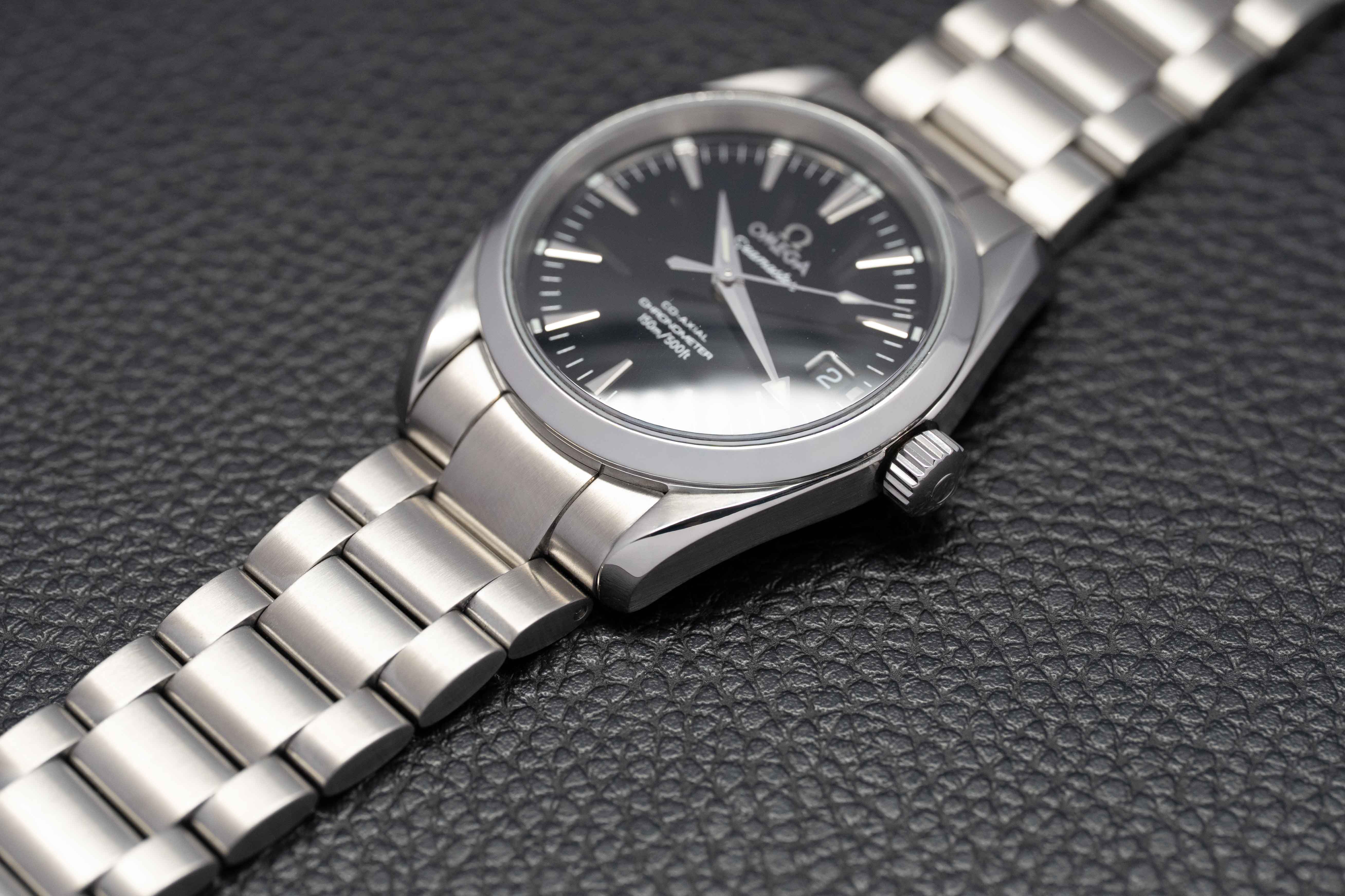 Omega Seamaster Aqua Terra 2504.50 Black Dial 2007