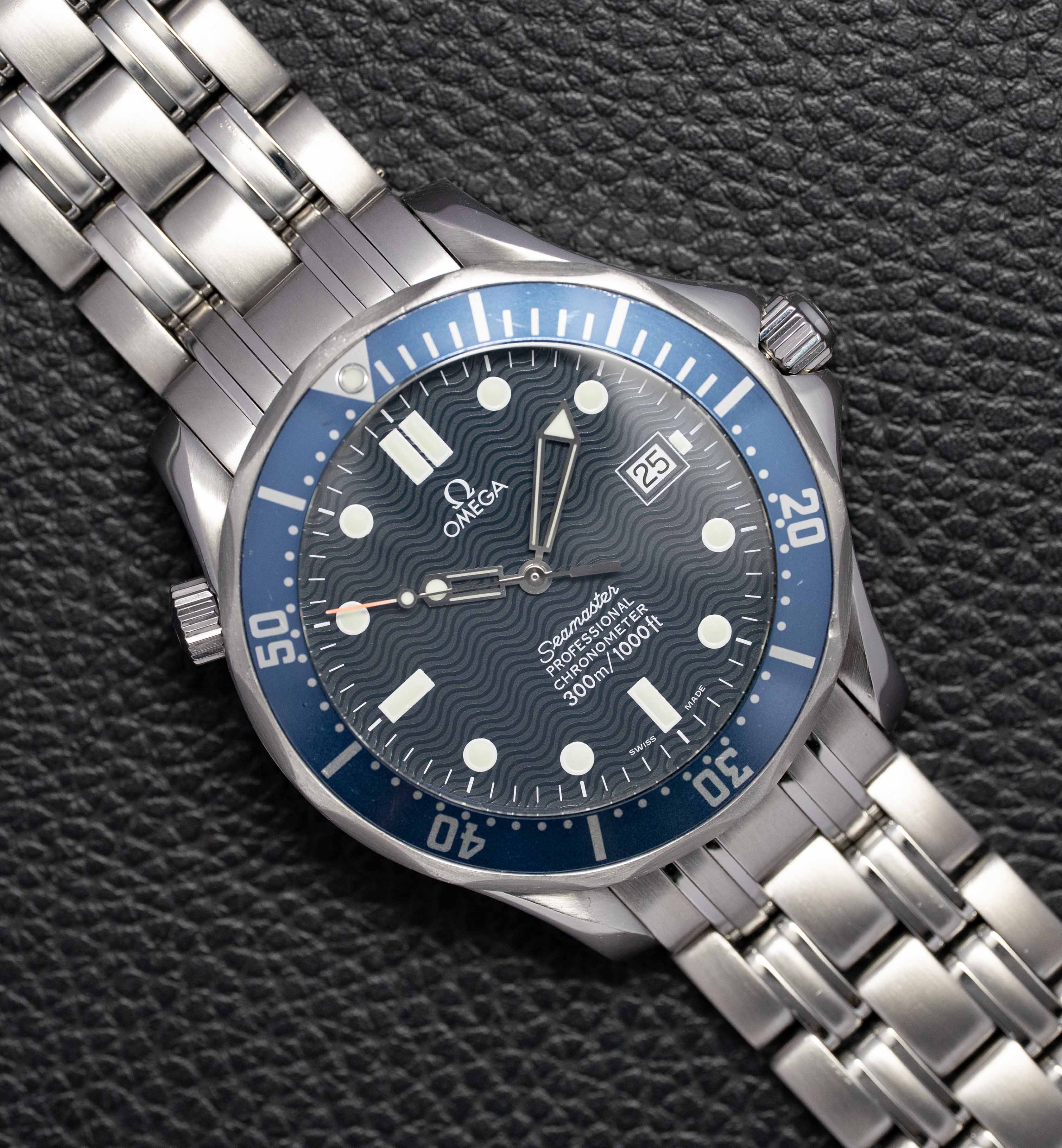 Omega Seamaster Diver 300 2531.80 Blue Dial 1999