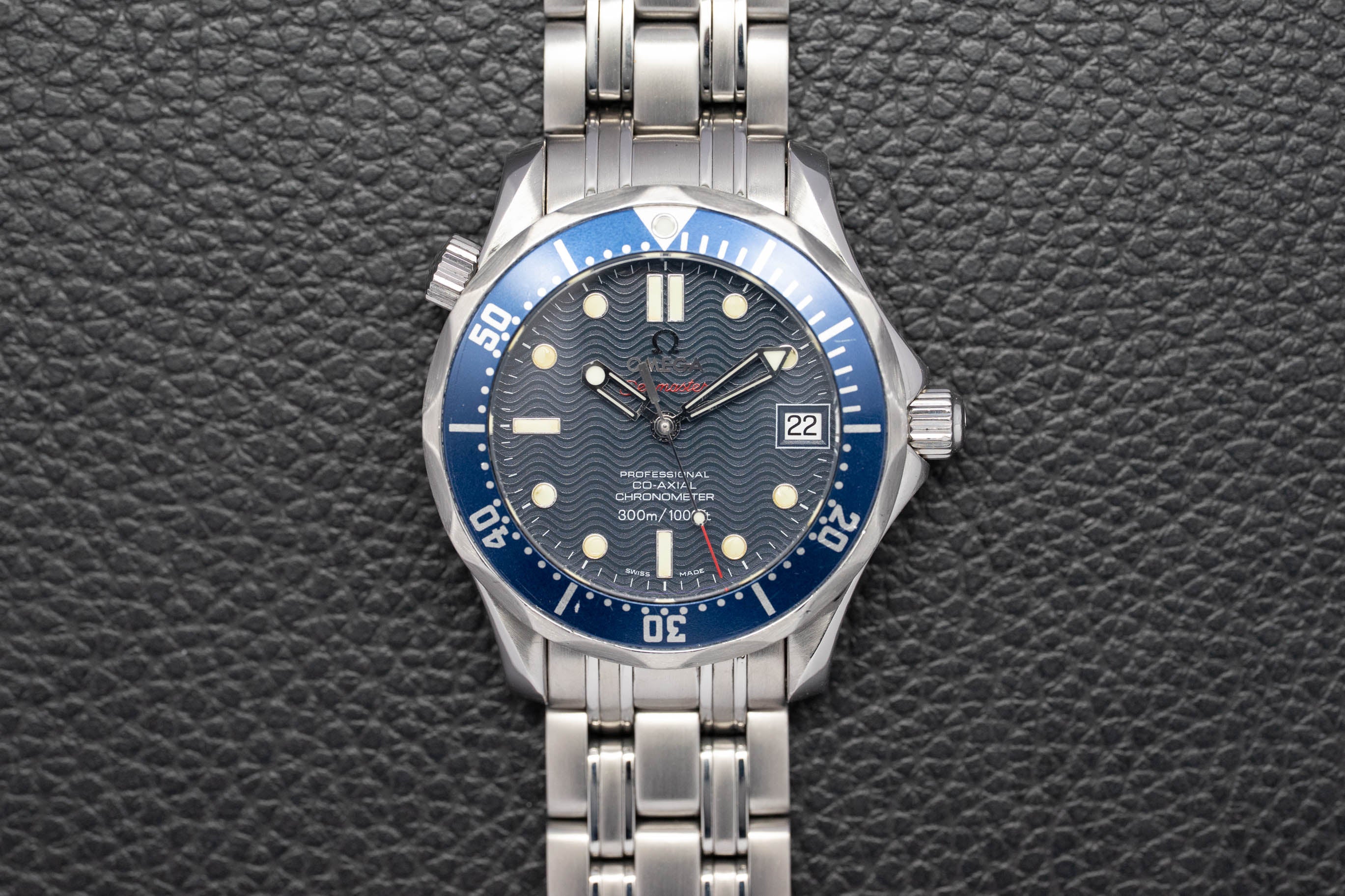 Omega Seamaster Diver 2222.80 Fullset 2007 Box+Papers