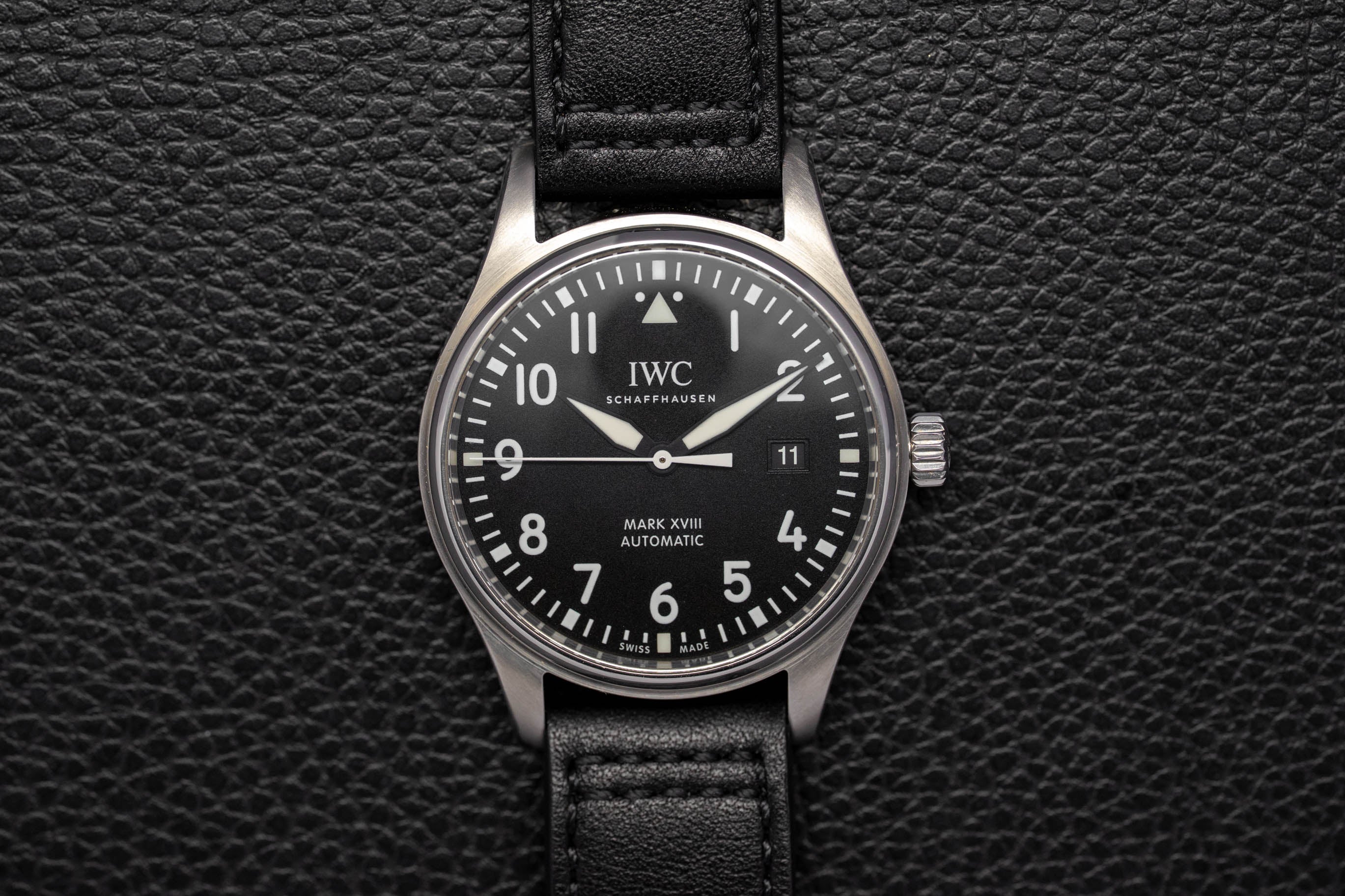 IWC Fliegeruhr Mark XVIII IW327001 Fullset 2017 Box+Papers