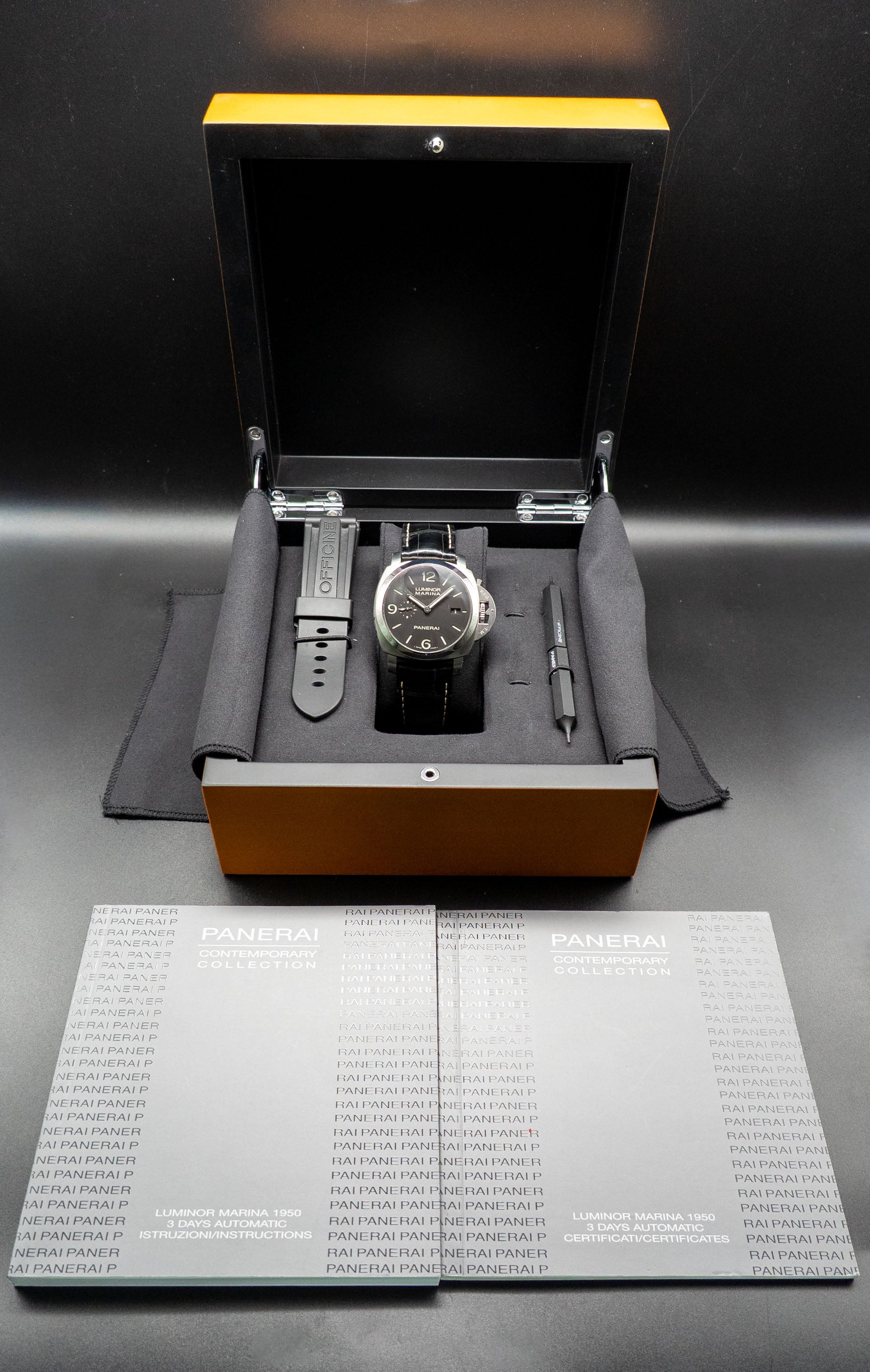 Panerai Luminor Marina 1950 PAM00312 Fullset 2011 Box+Papers
