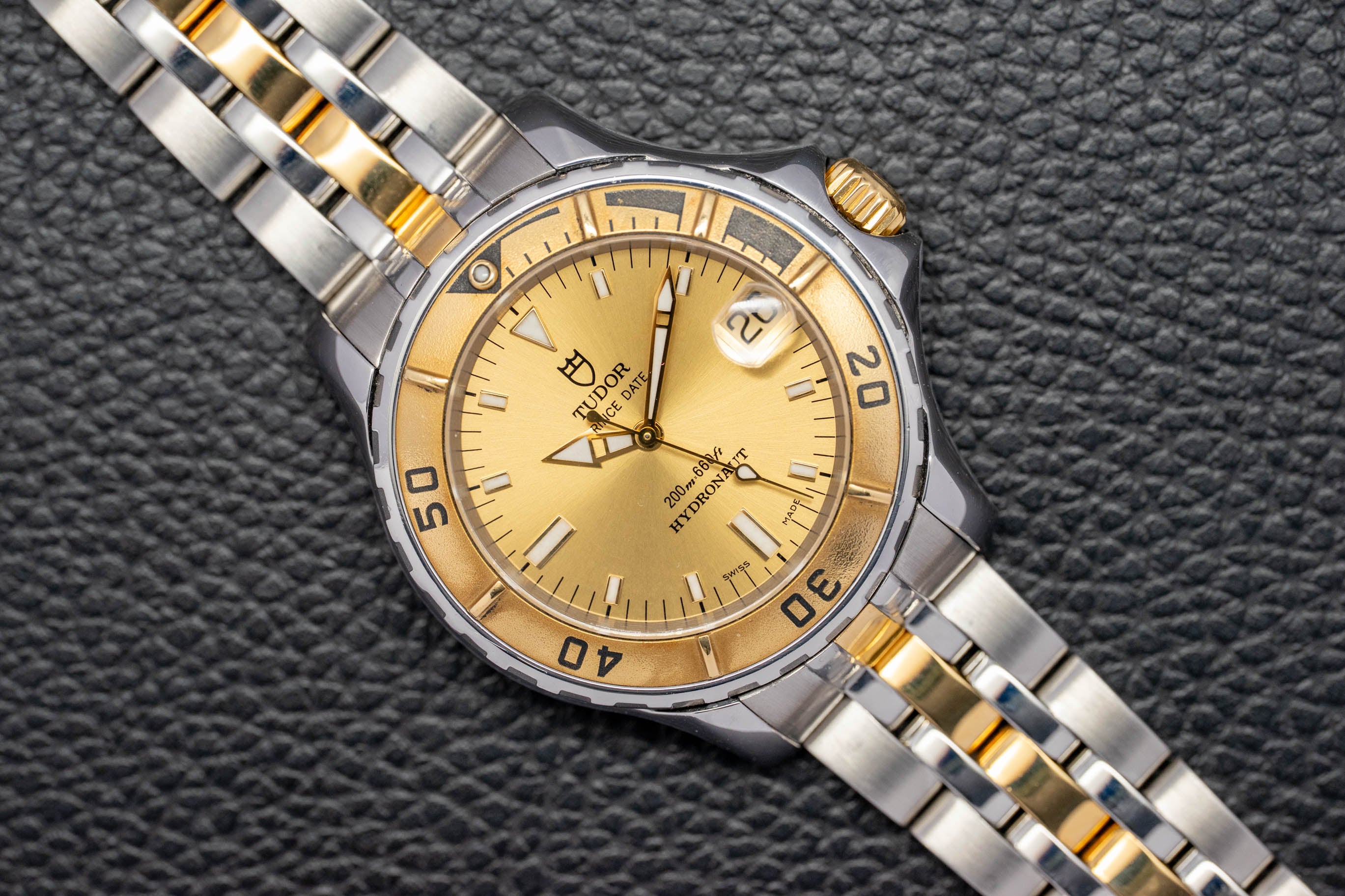 Tudor Hydronaut 85193P Black Dial 2011 Papers