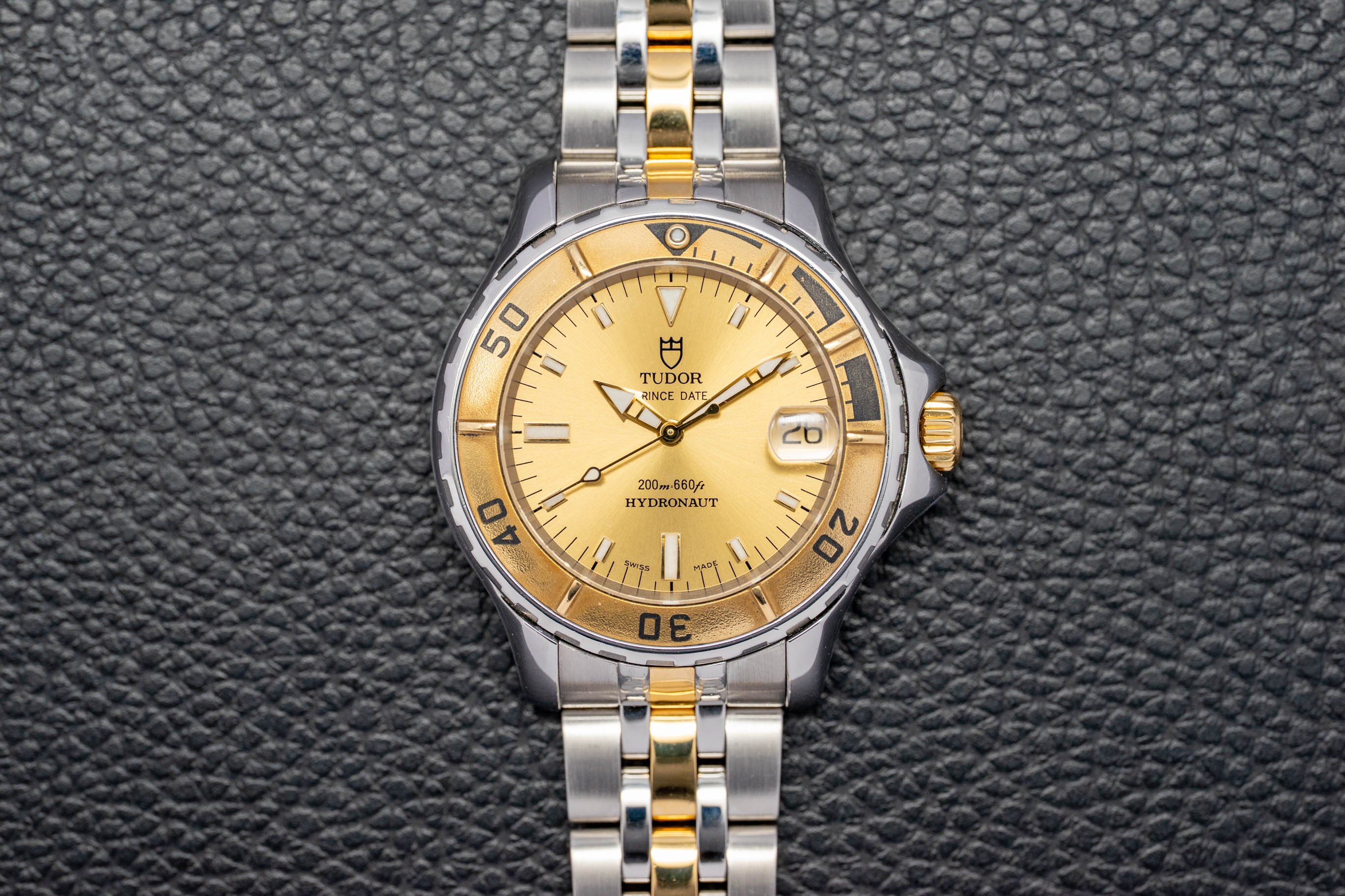 Tudor Hydronaut 85193P Black Dial 2011 Papers