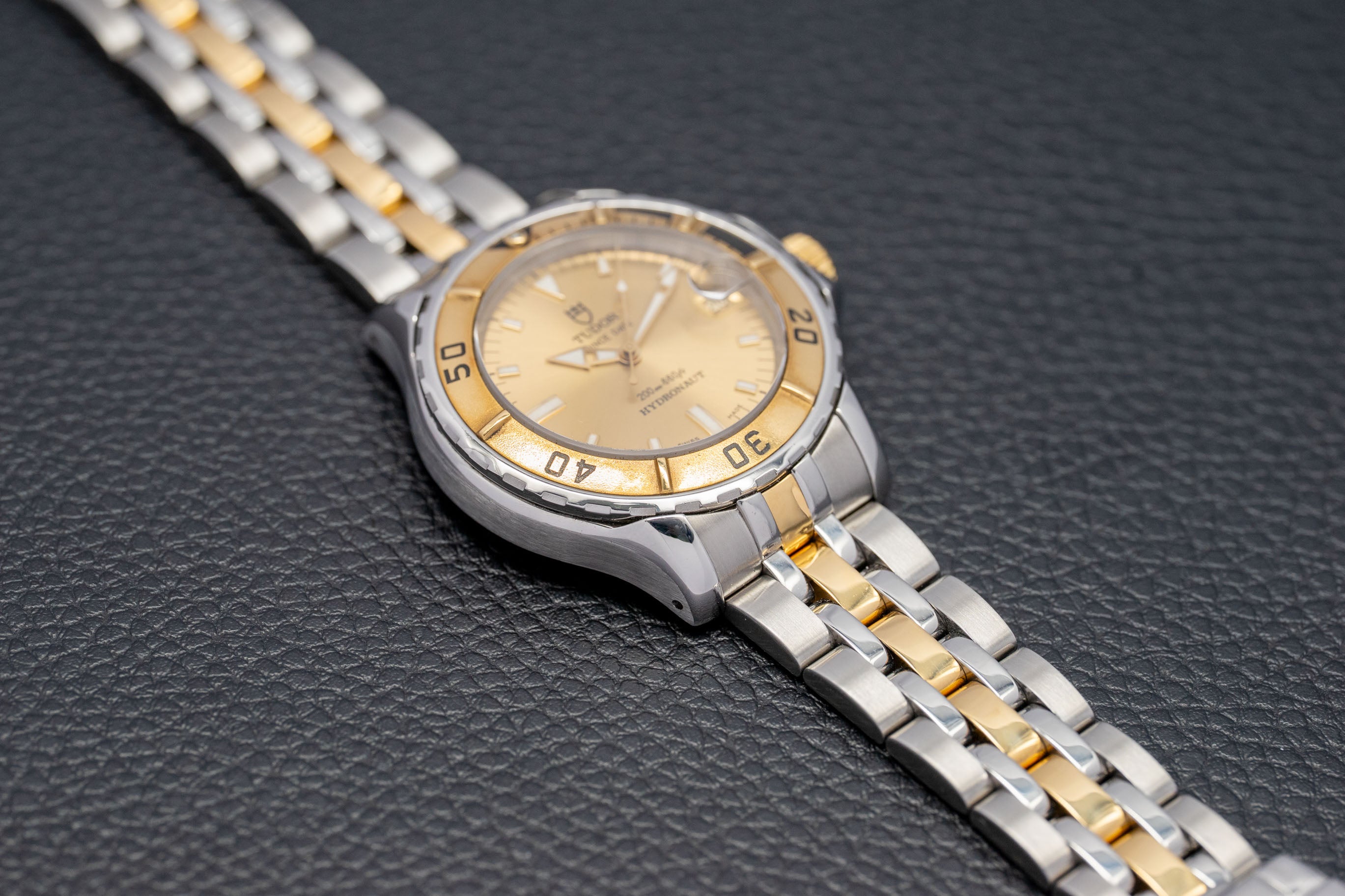 Tudor Hydronaut 85193P Black Dial 2011 Papers