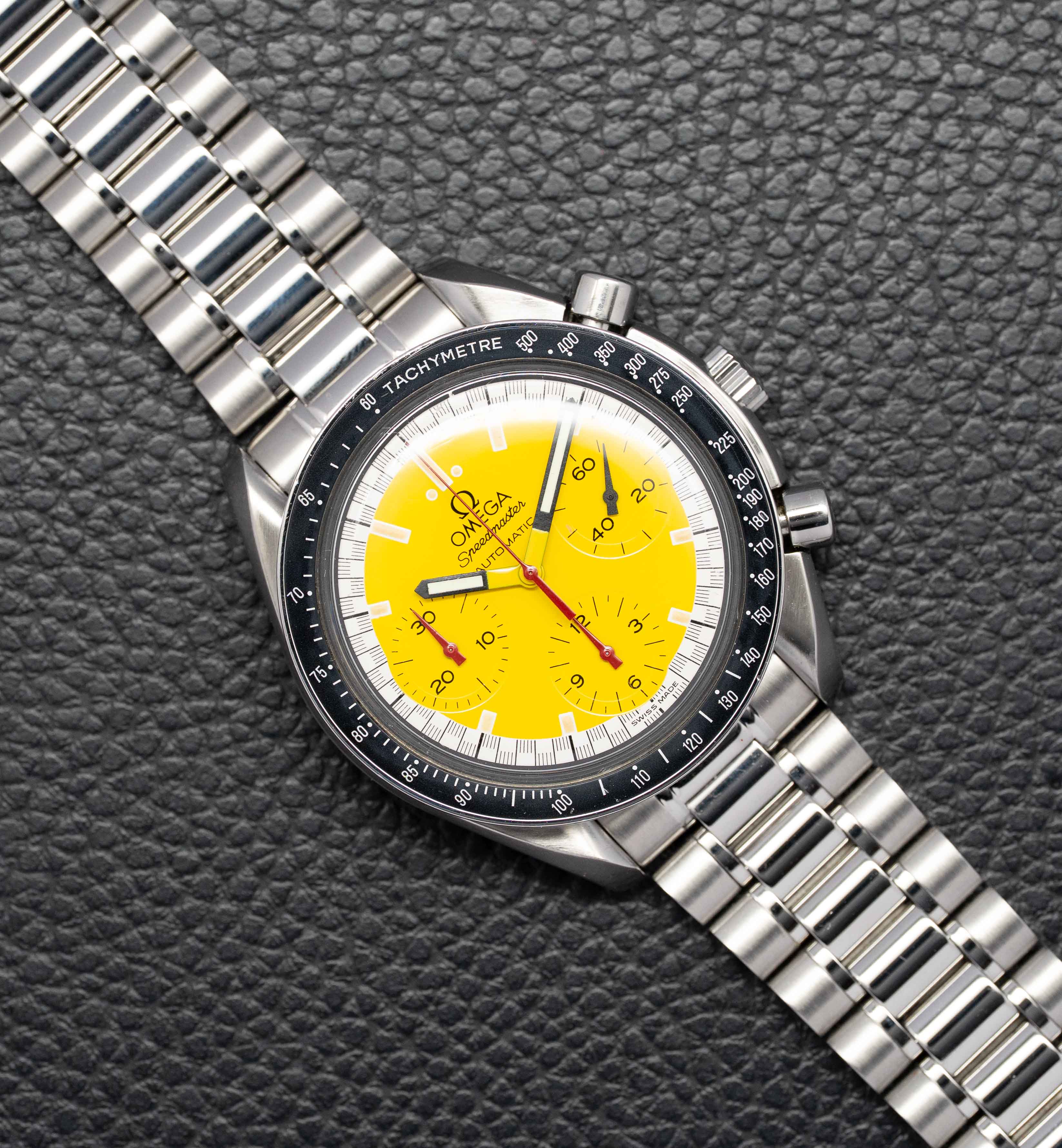 Omega Speedmaster Reduced Michael Schumacher 3510.12 Fullset 1998 Box+Papers