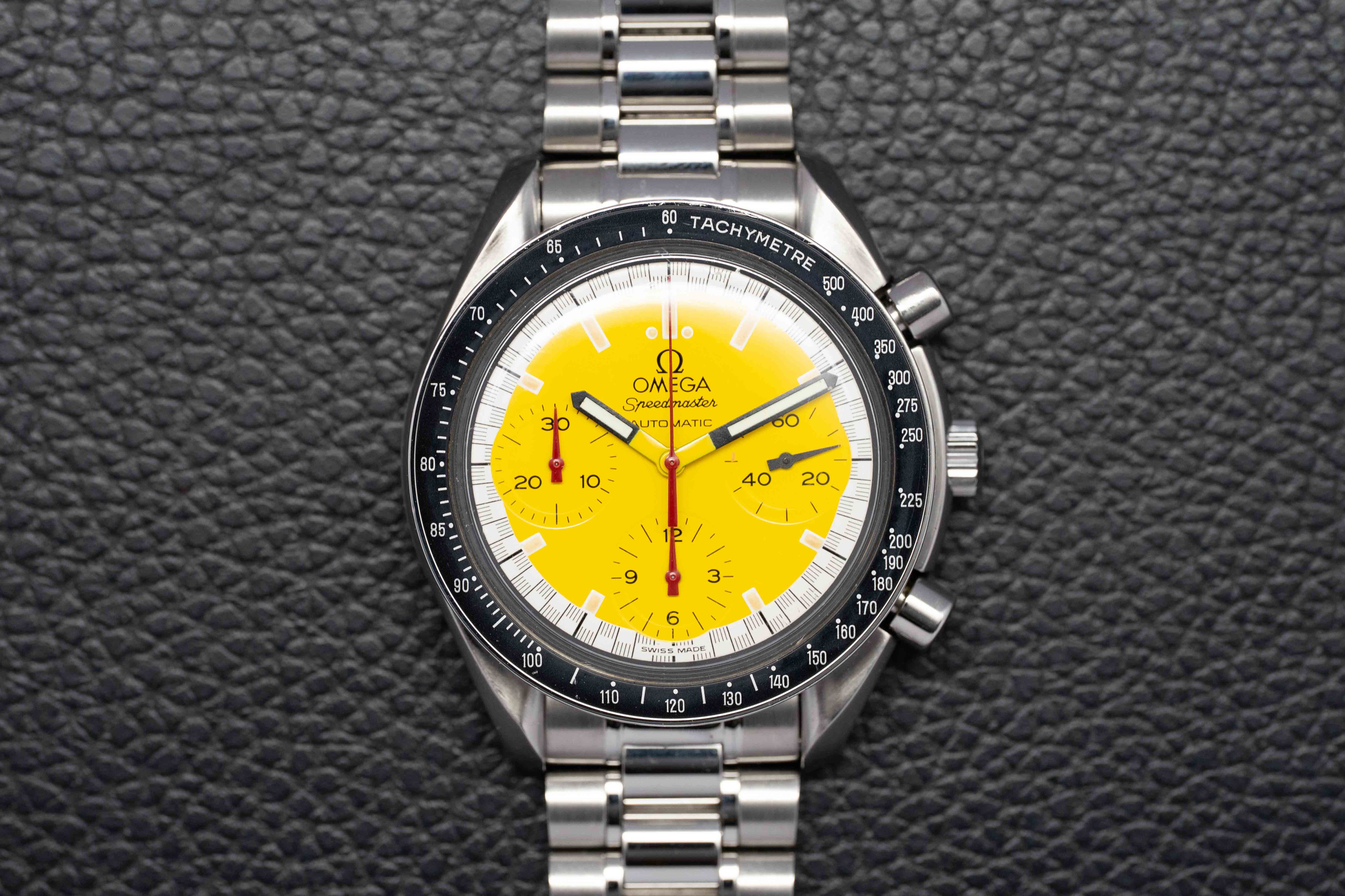 Omega Speedmaster Reduced Michael Schumacher 3510.12 Fullset 1998 Box+Papers