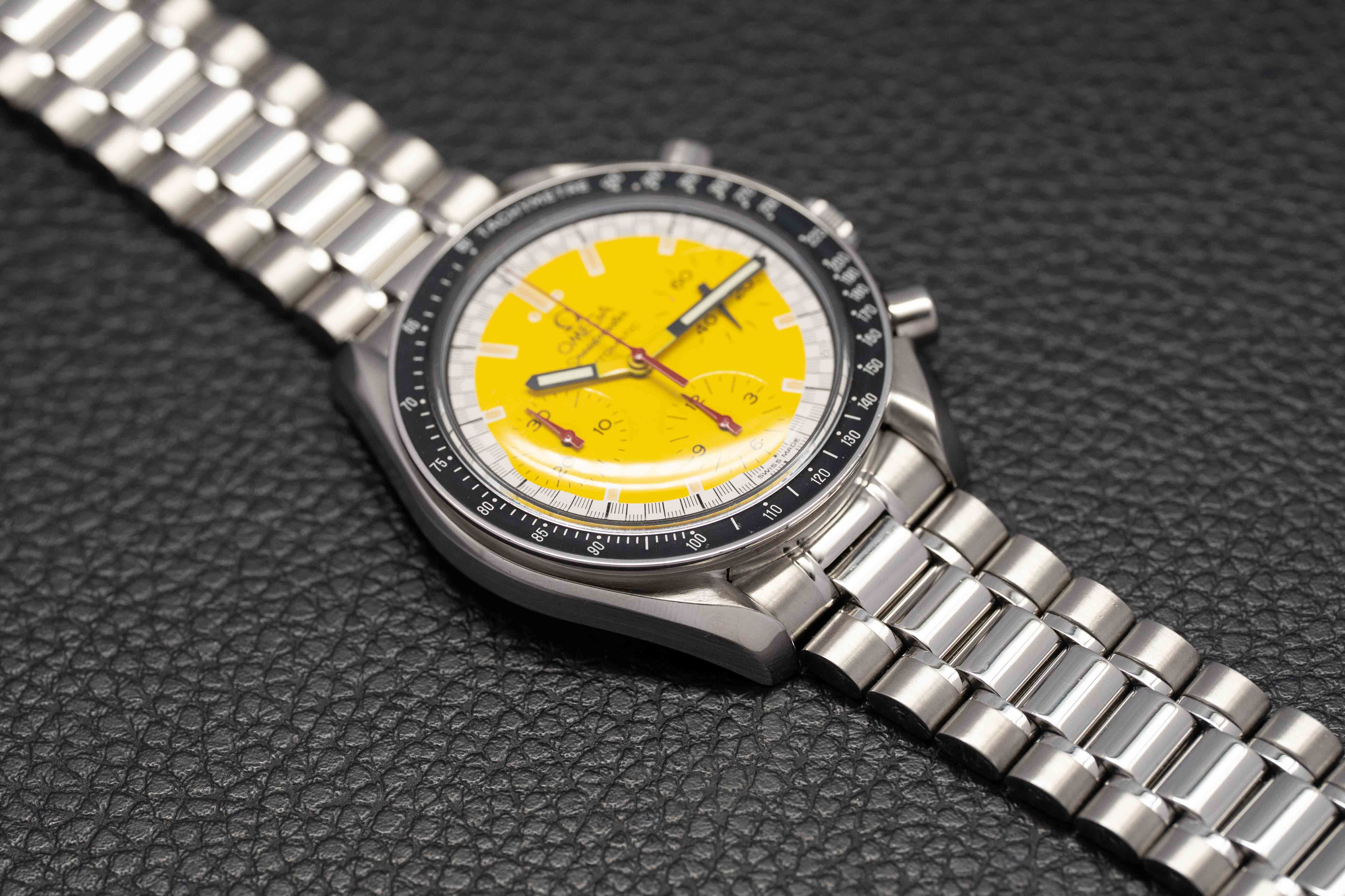 Omega Speedmaster Reduced Michael Schumacher 3510.12 Fullset 1998 Box+Papers