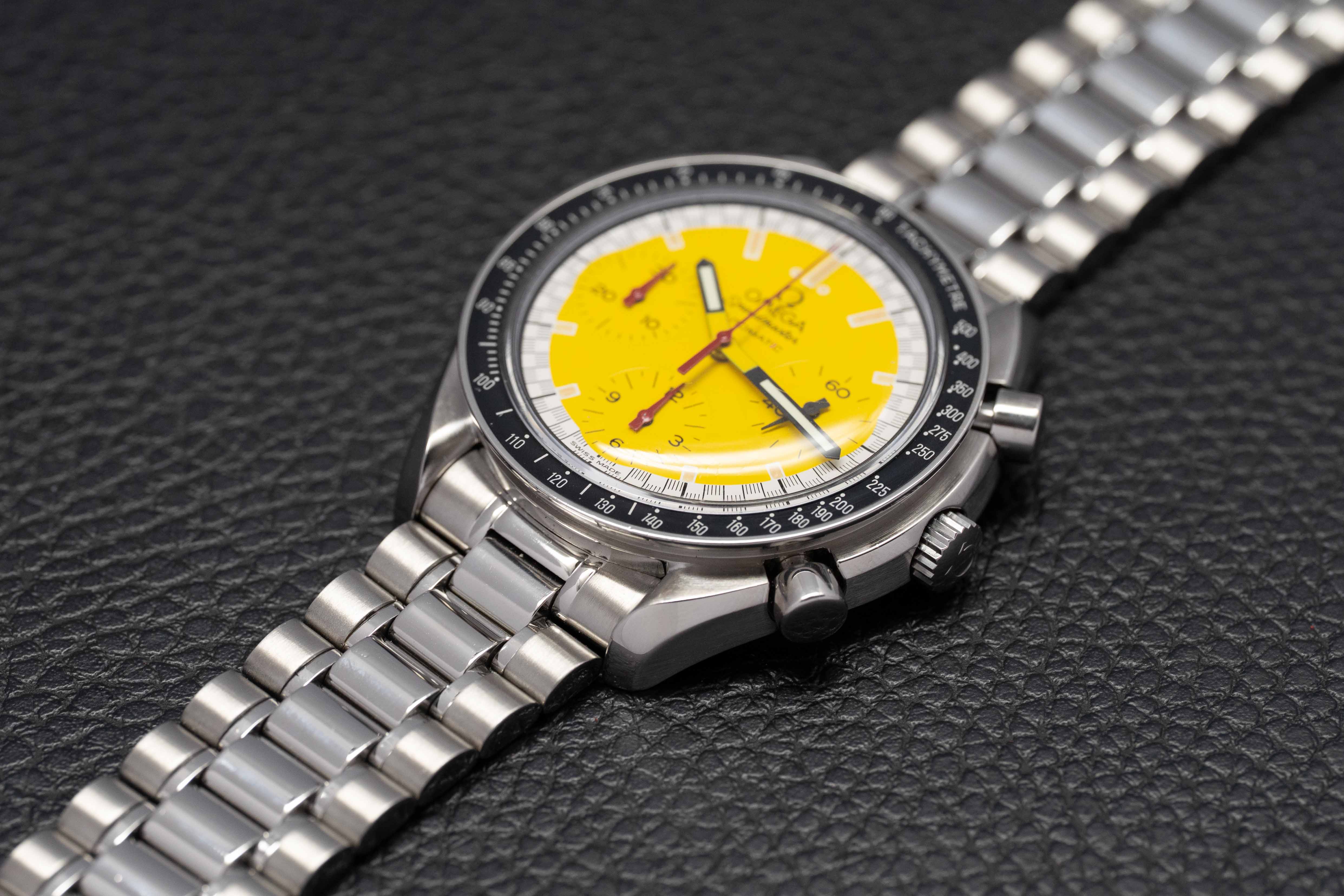 Omega Speedmaster Reduced Michael Schumacher 3510.12 Fullset 1998 Box+Papers