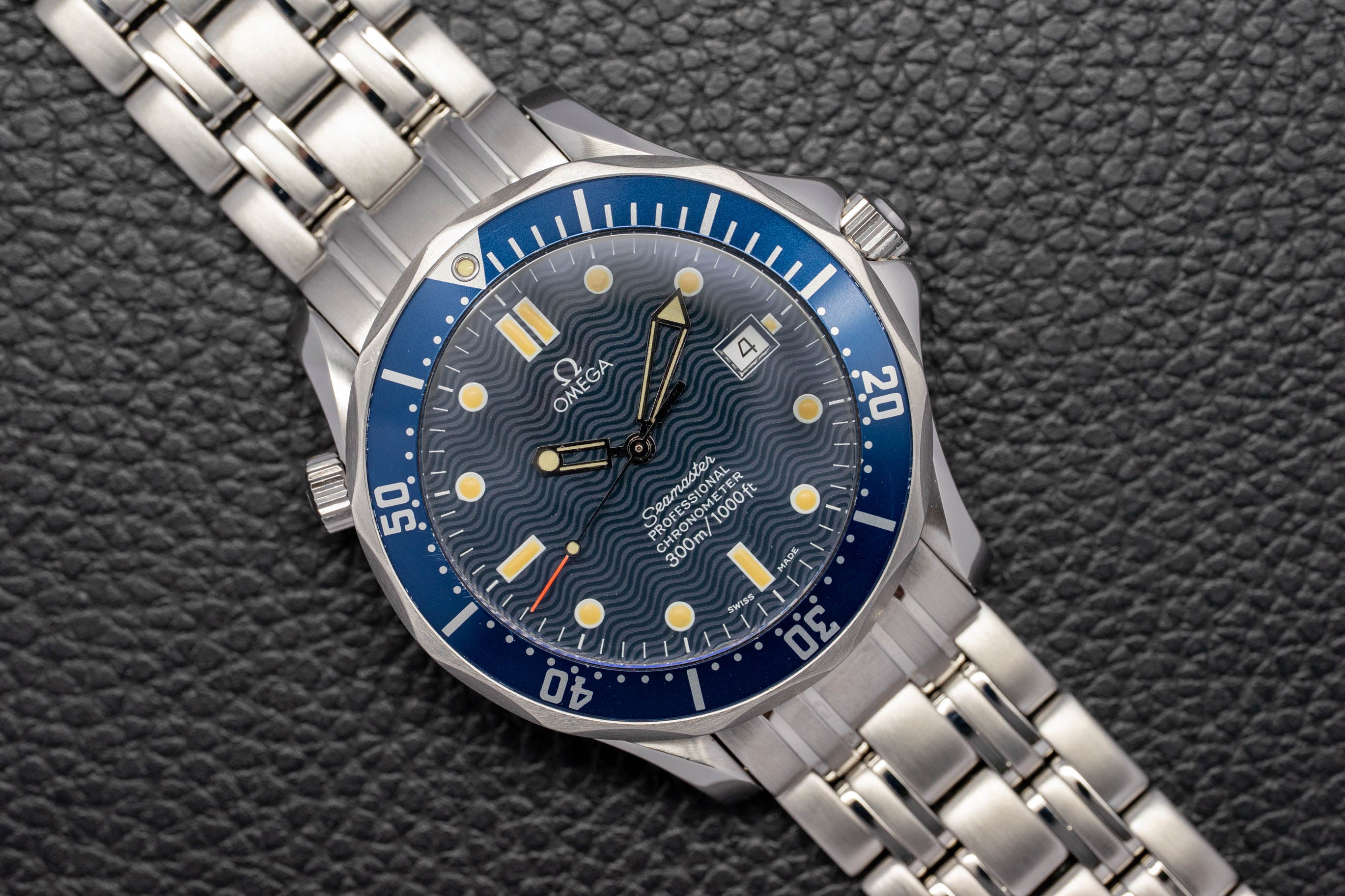 Omega Seamaster Diver 300 2531.80 Blue Dial 1996