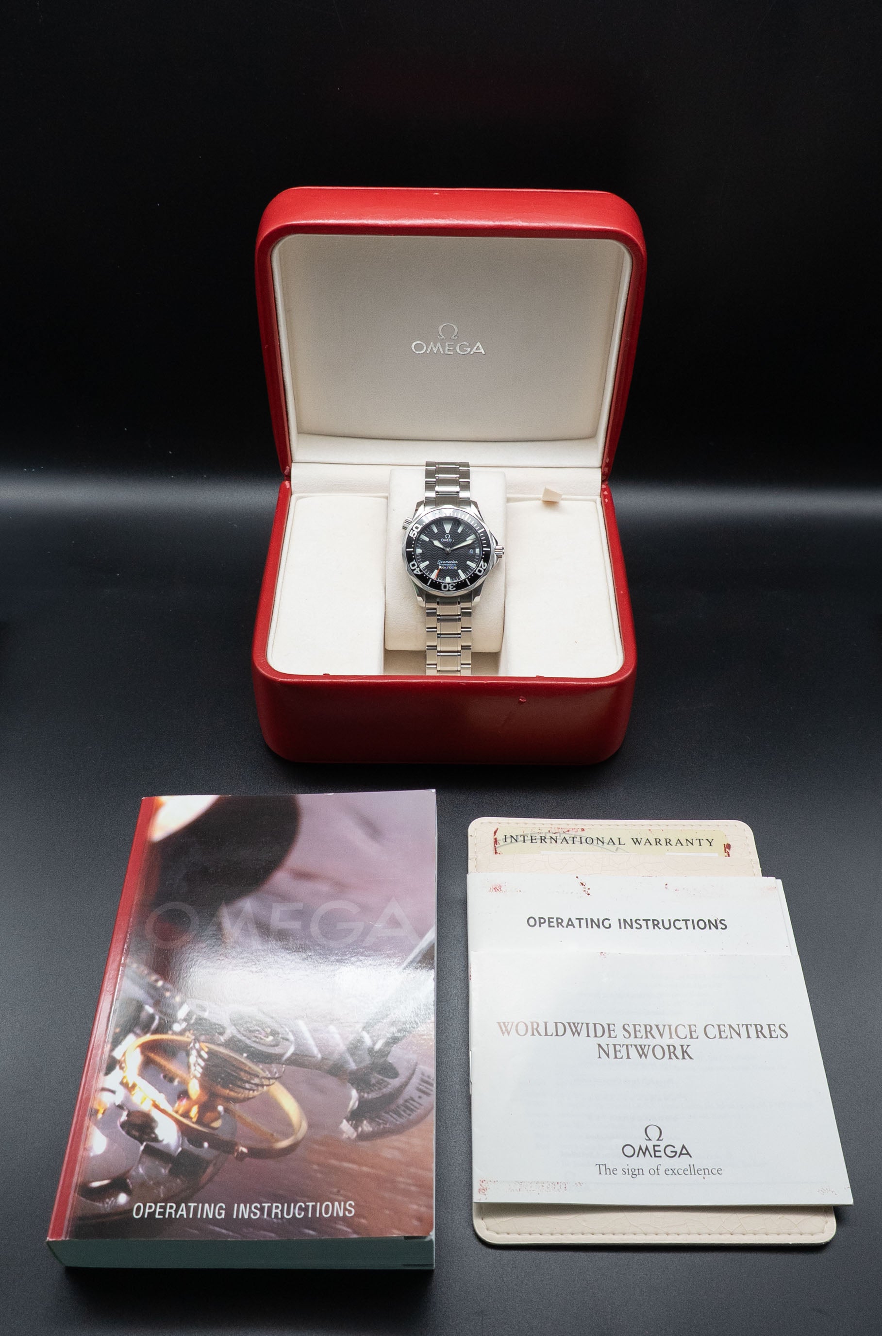 Omega Seamaster 300 2262.50 Fullset 2001 Box+Papers