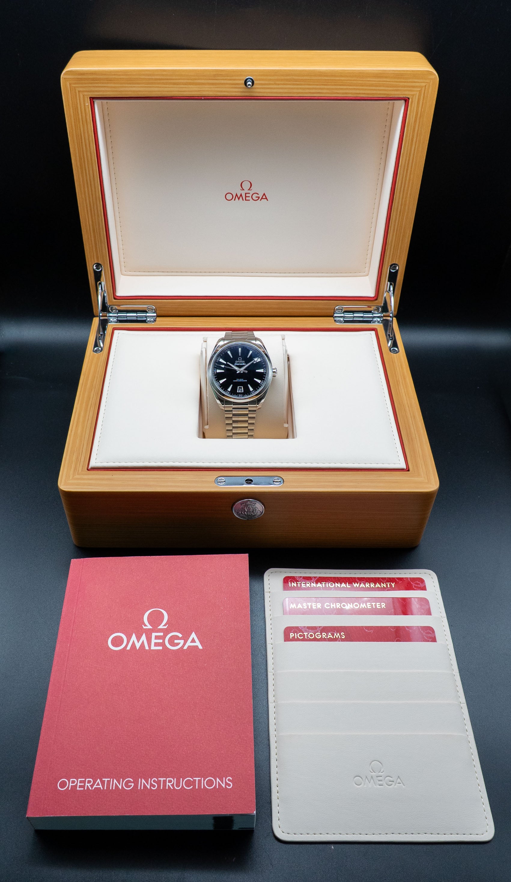 Omega Aqua Terra 220.10.41.21.01.002 Fullset 2024 Box+Papers