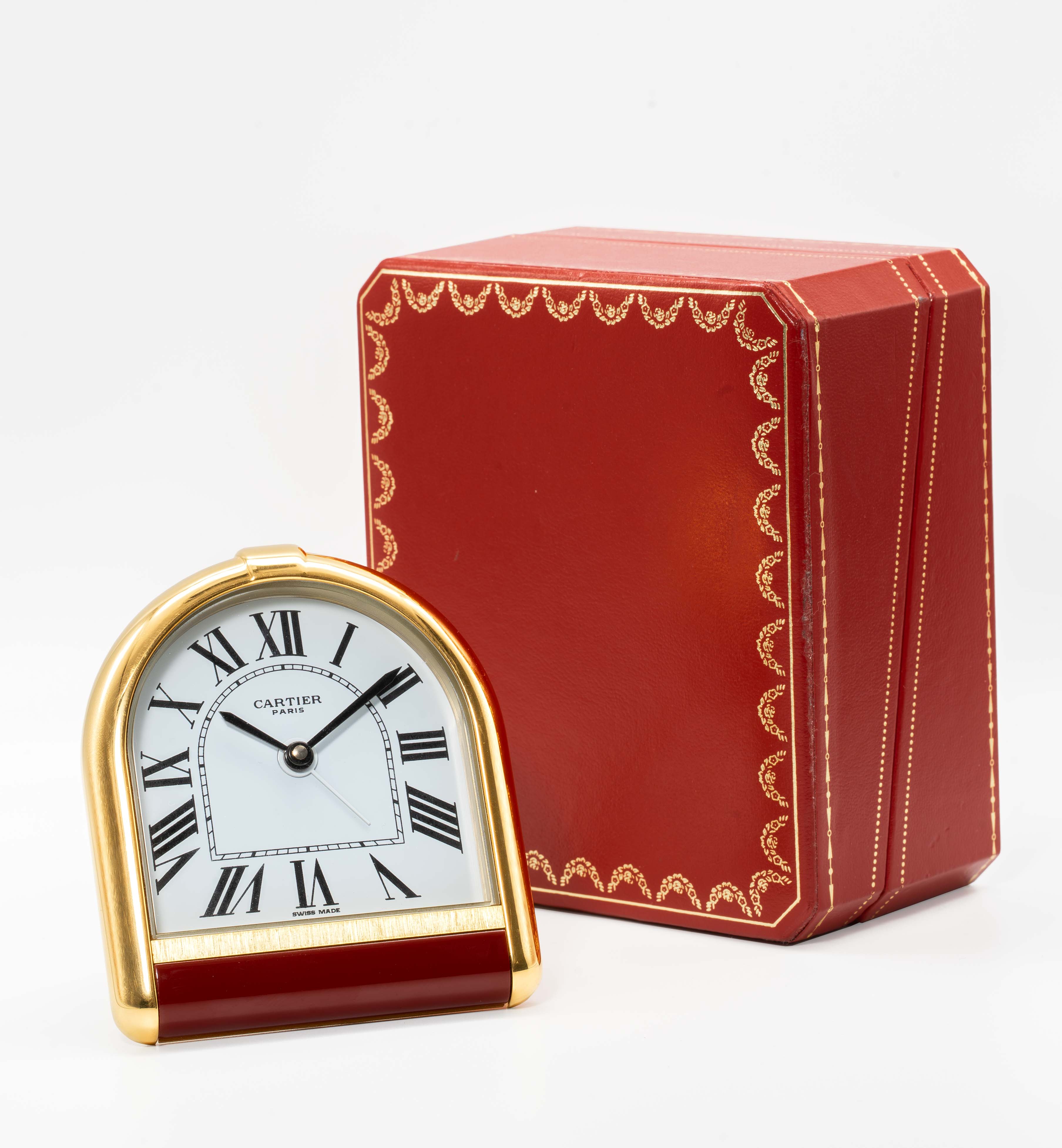 Cartier Clouche Desk Clock