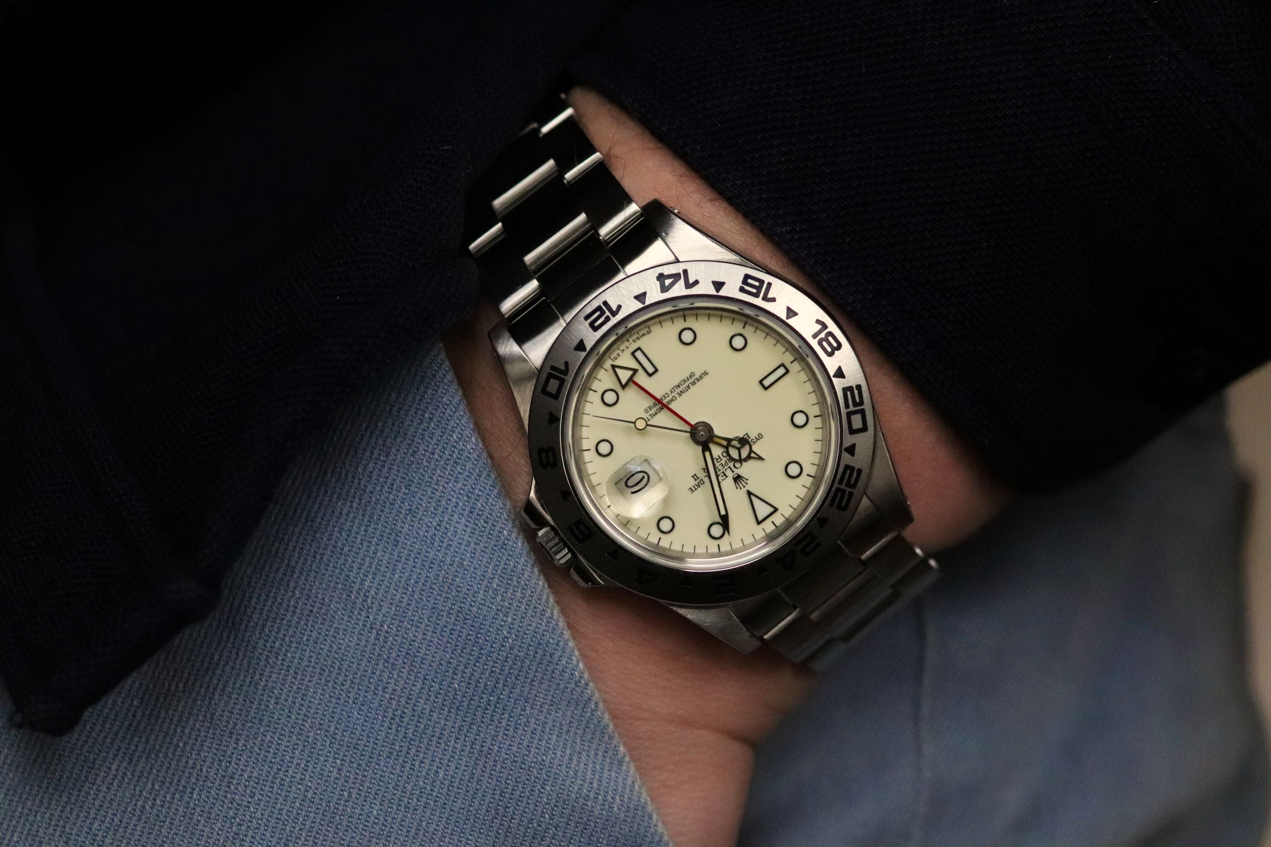 Rolex Explorer 16550 Cream