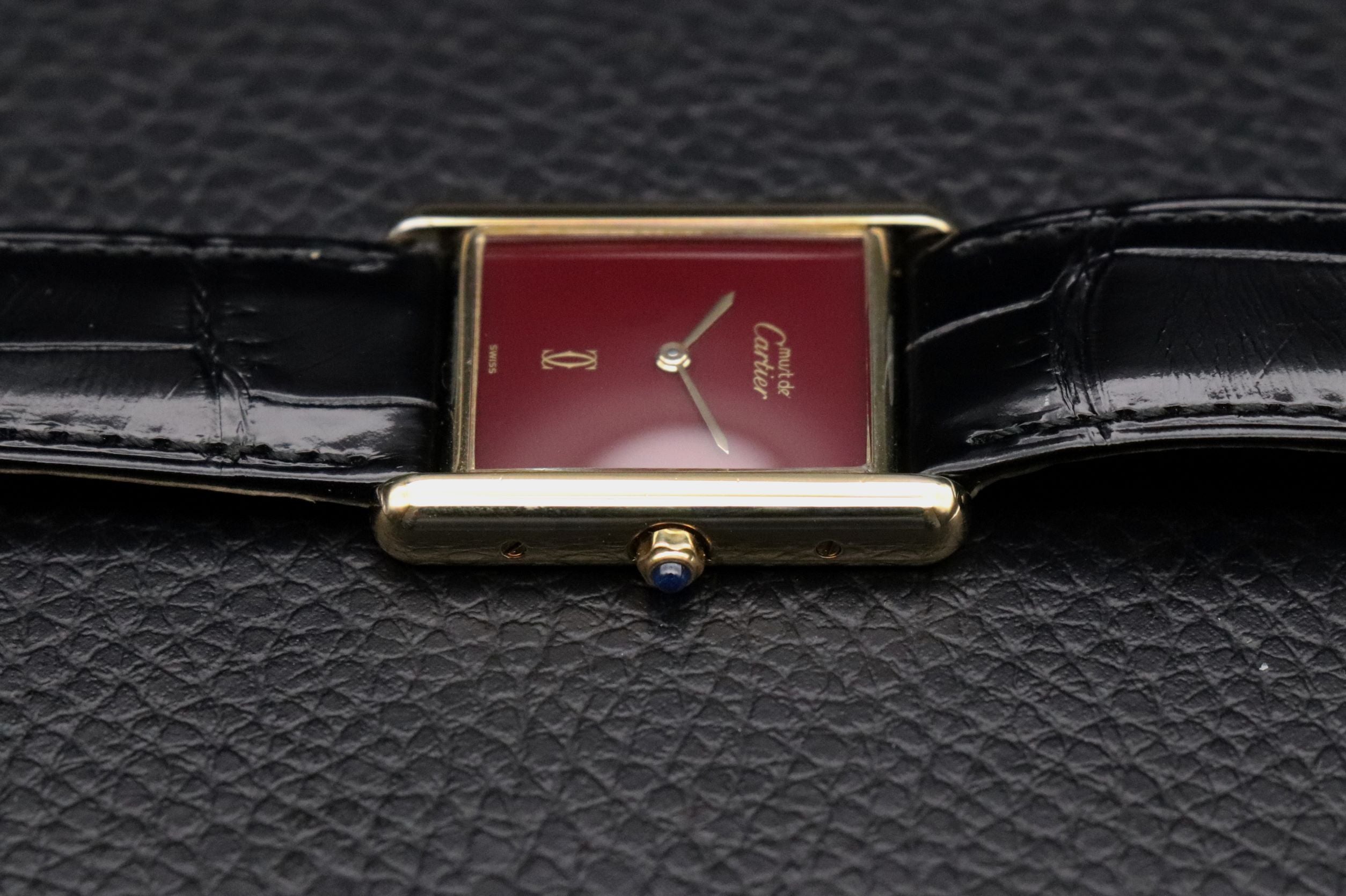 Cartier Tank Must 681008 Burdeaux