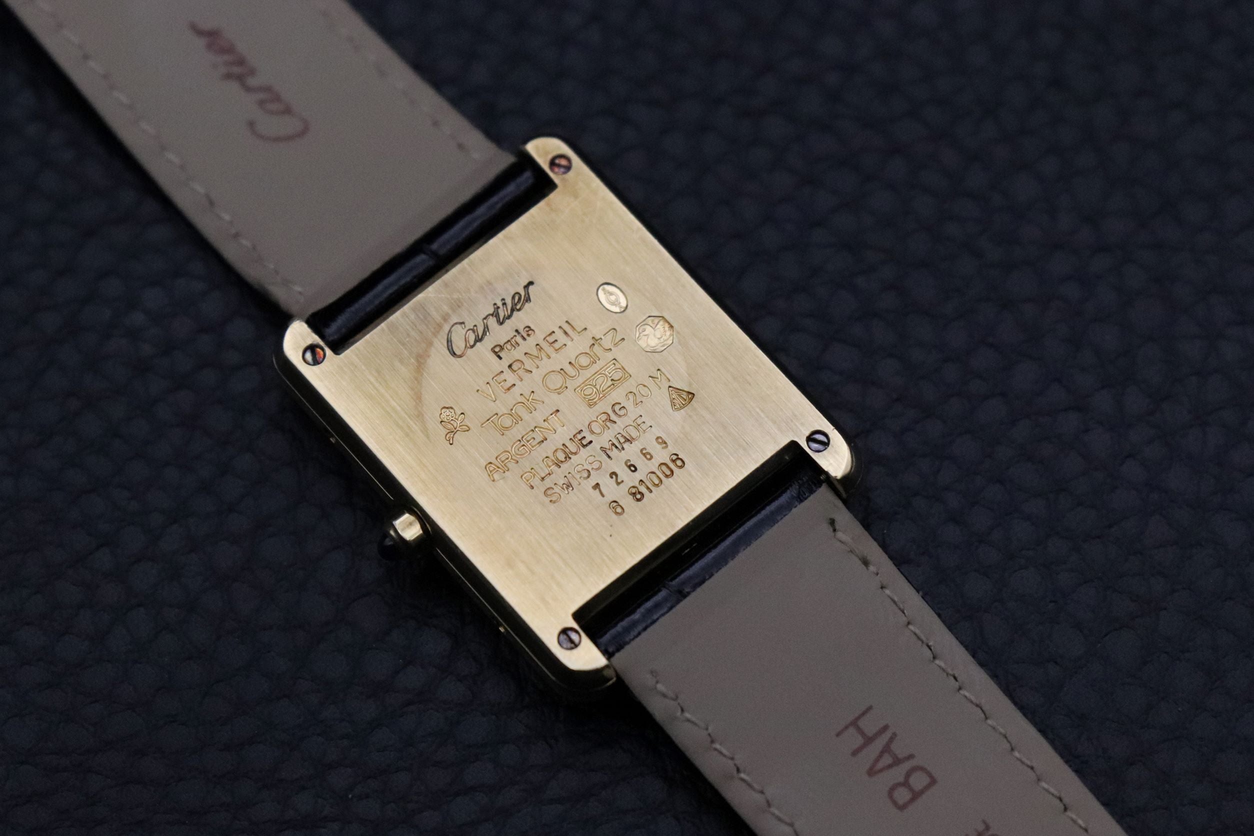 Cartier Tank Must 681008 Burdeaux