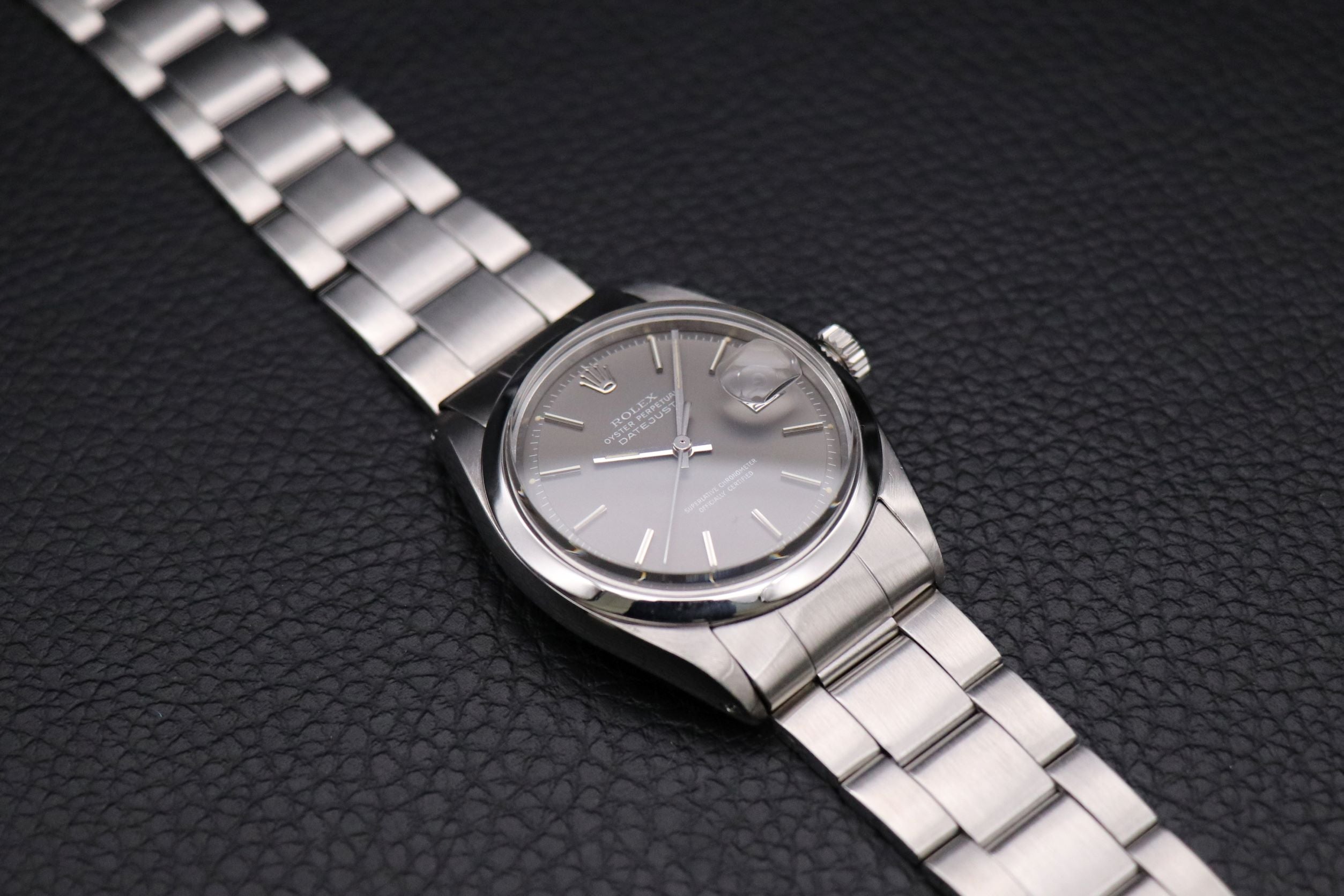 Rolex Datejust 1600 Grey Dial