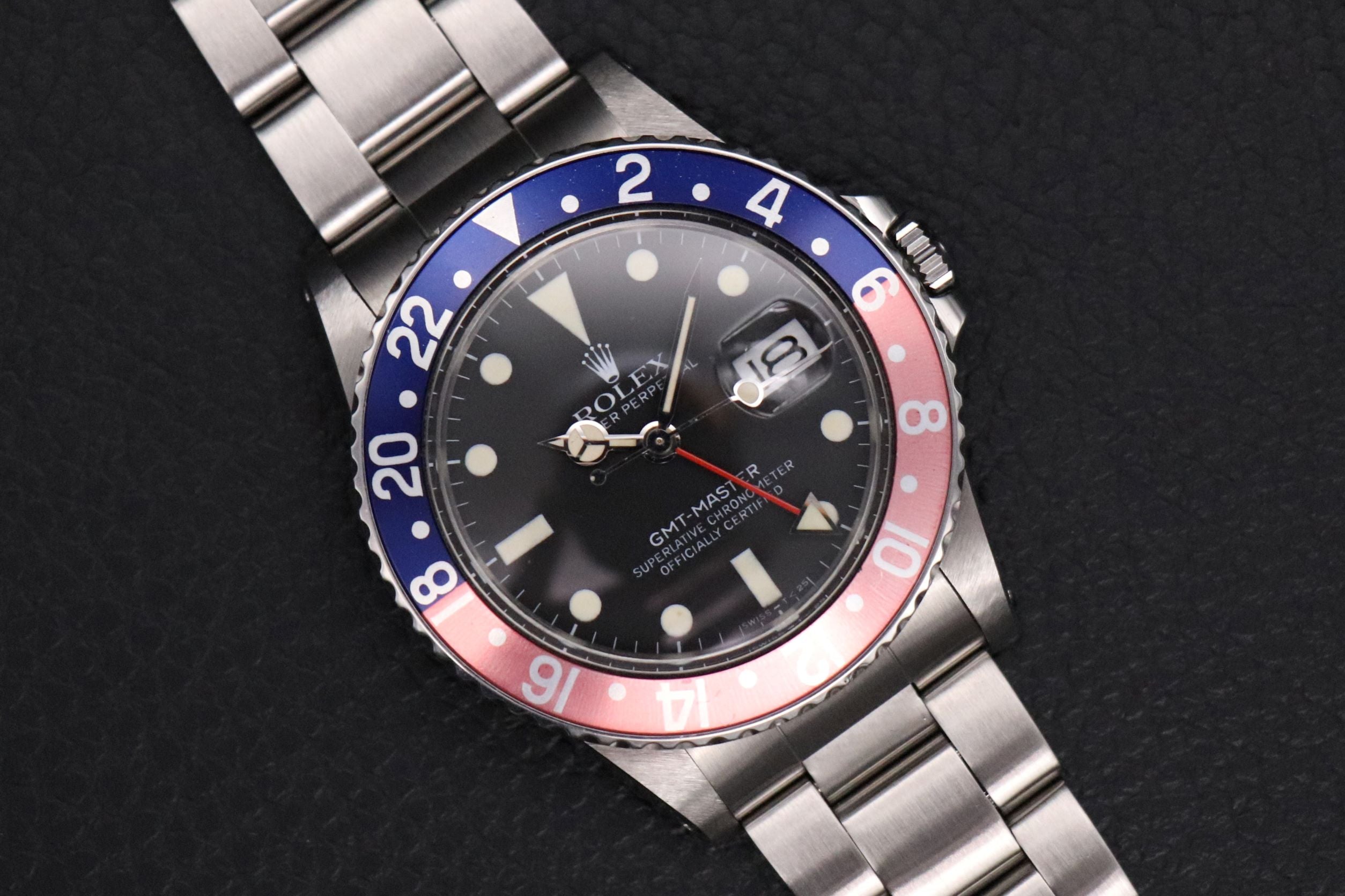 Rolex GMT-Master 16750 MK1 Matte Dial