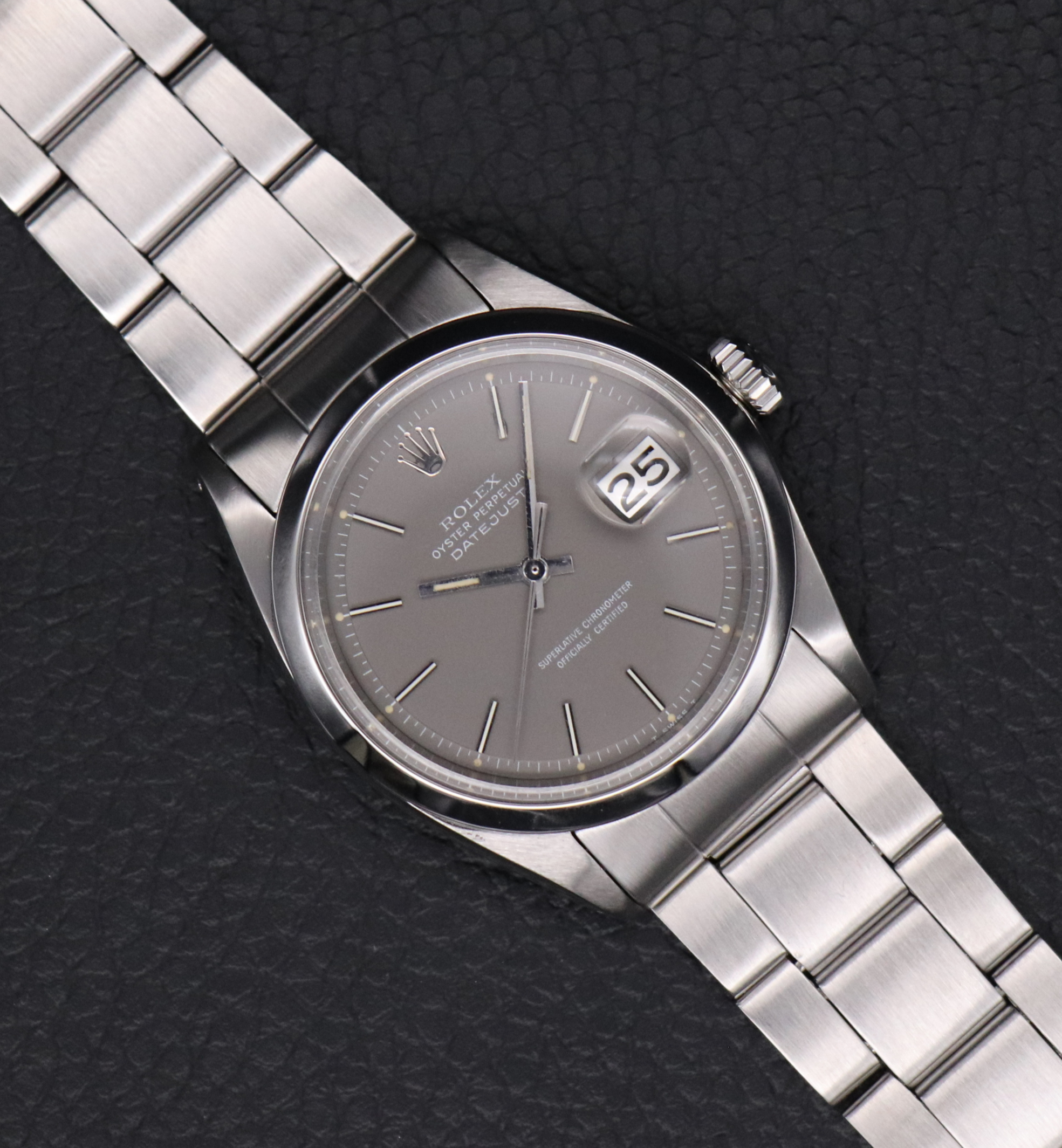 Rolex Datejust 1600 Grey Dial