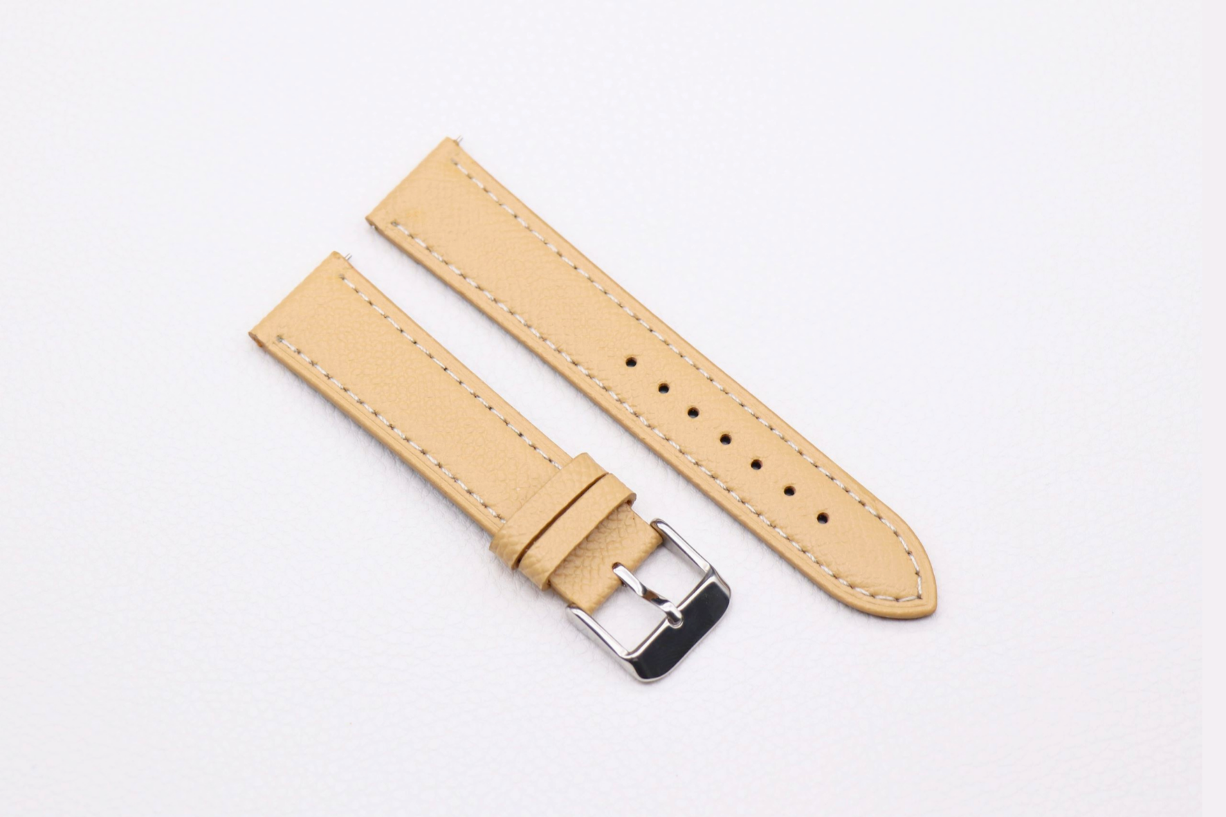 Lederband Sand Beige