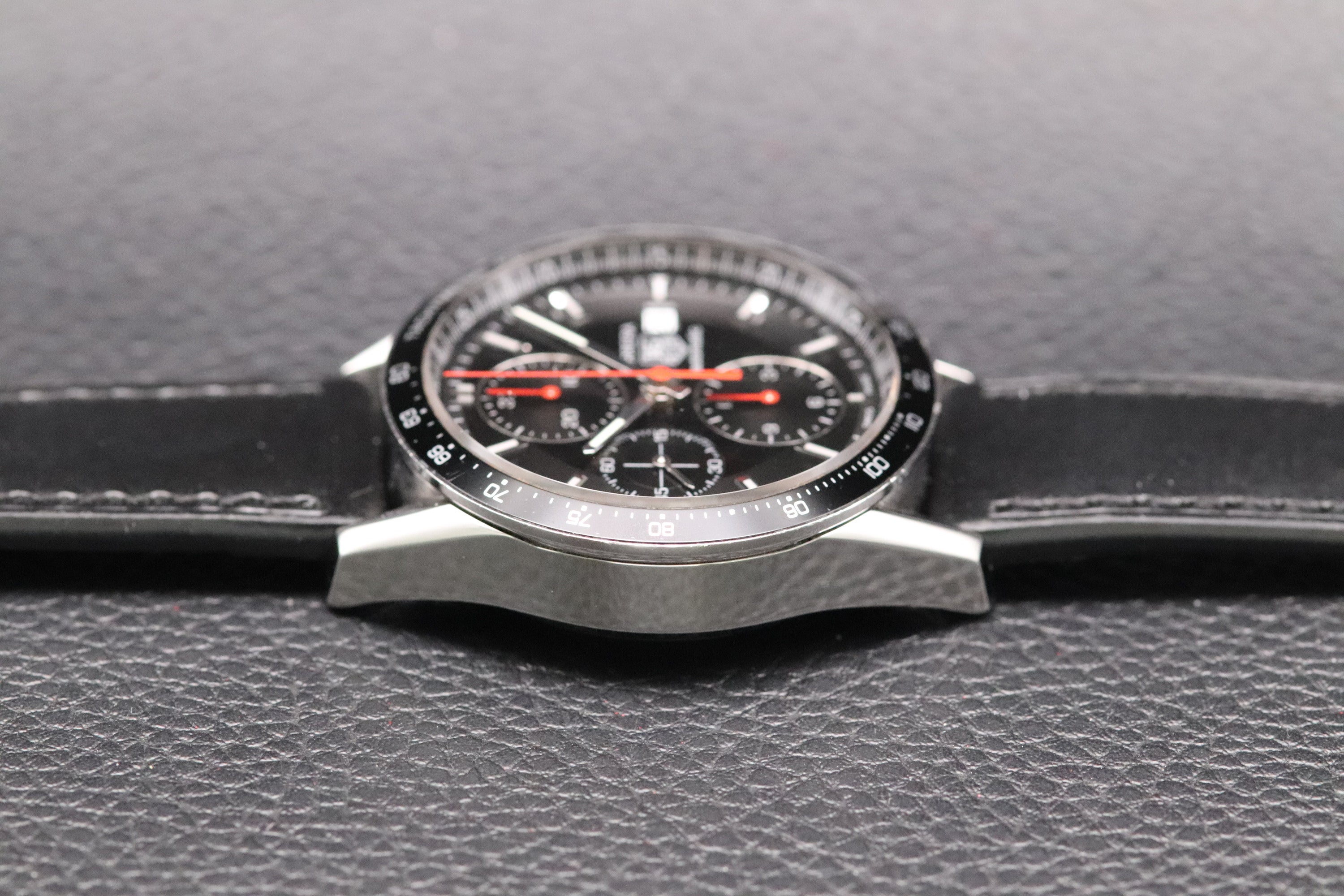 Tag Heuer Carrera Calibre 16 CV2014 Black Dial 2011