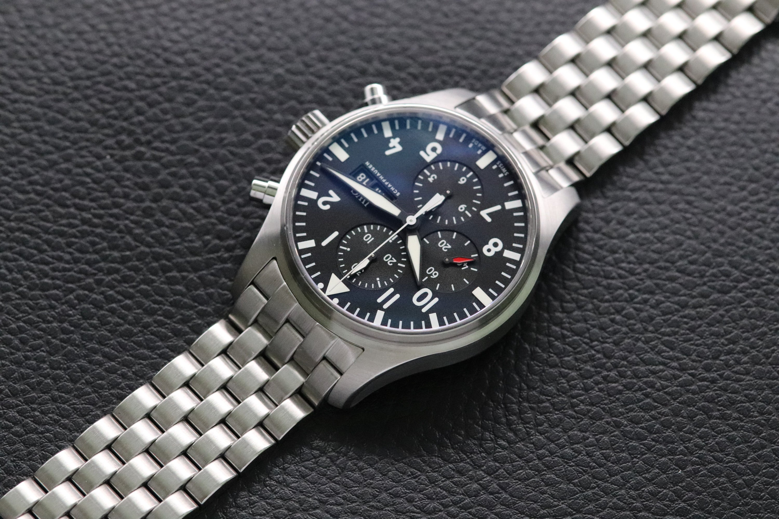 IWC Fliegeruhr Chronograph IW377710 Papers 2017